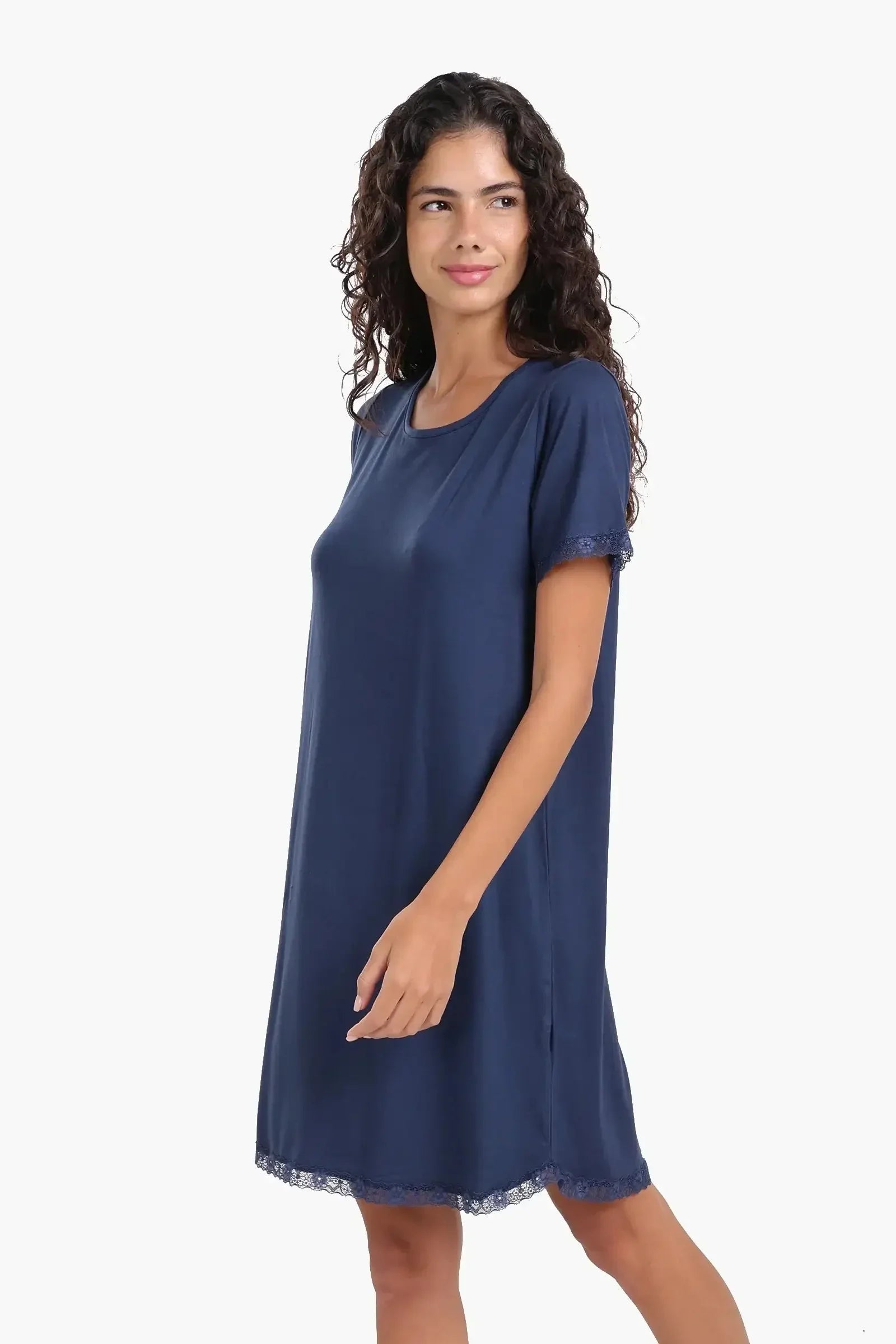 Carina - Lightweight Nightgown with Lace 5