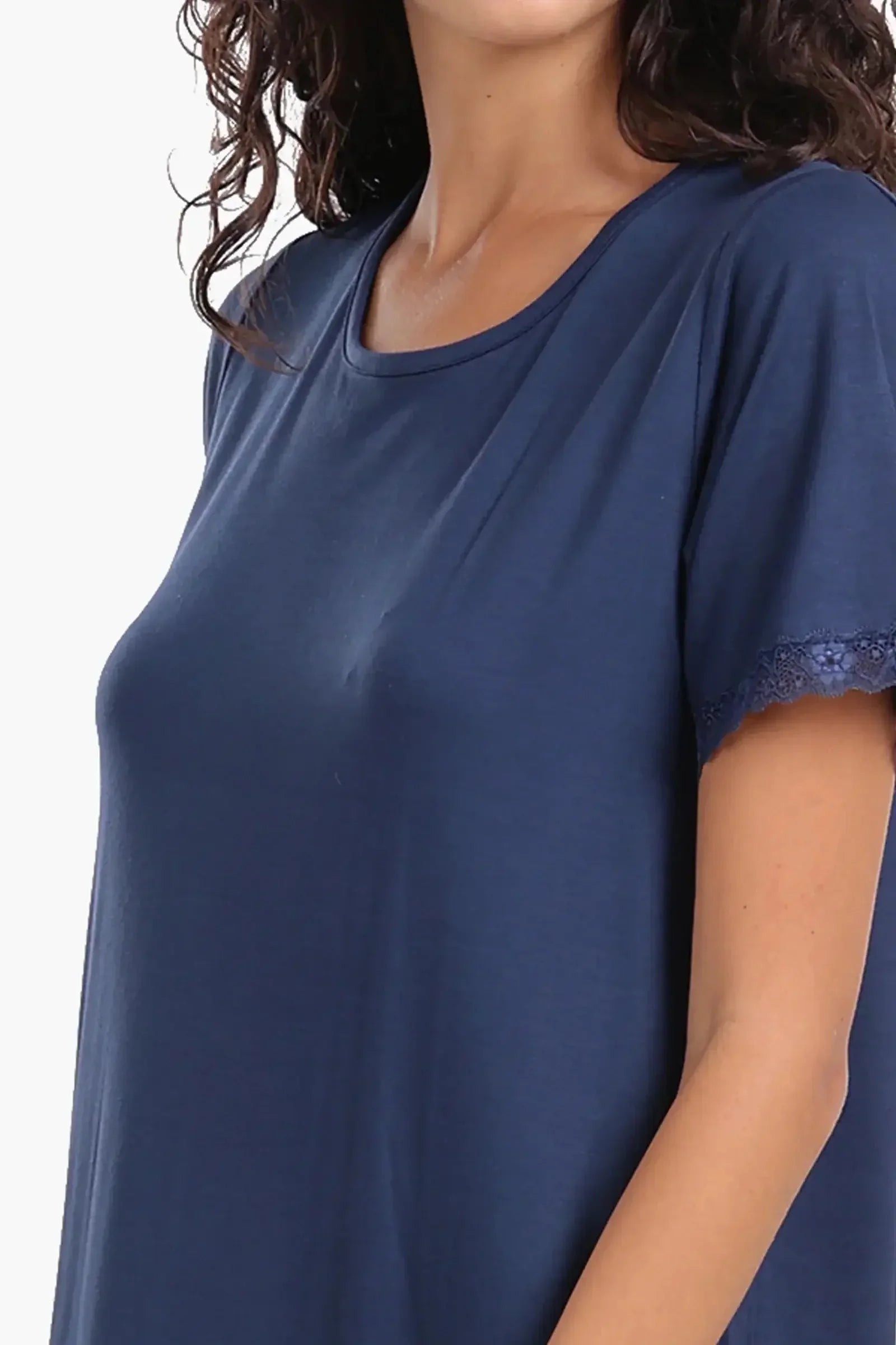 Carina - Lightweight Nightgown with Lace 7