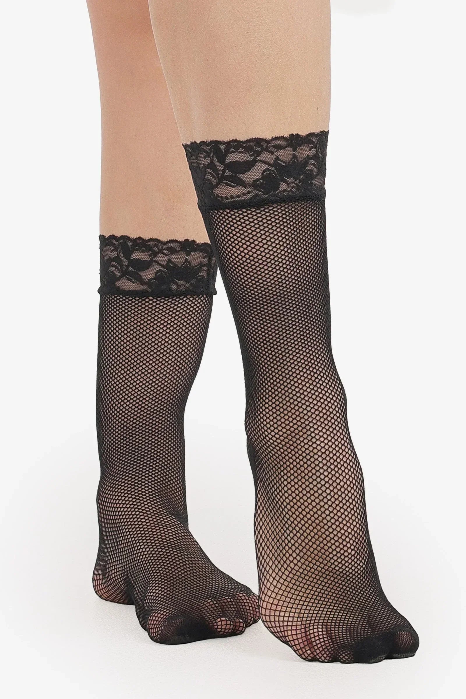 Carina - Net Knee High Socks 1