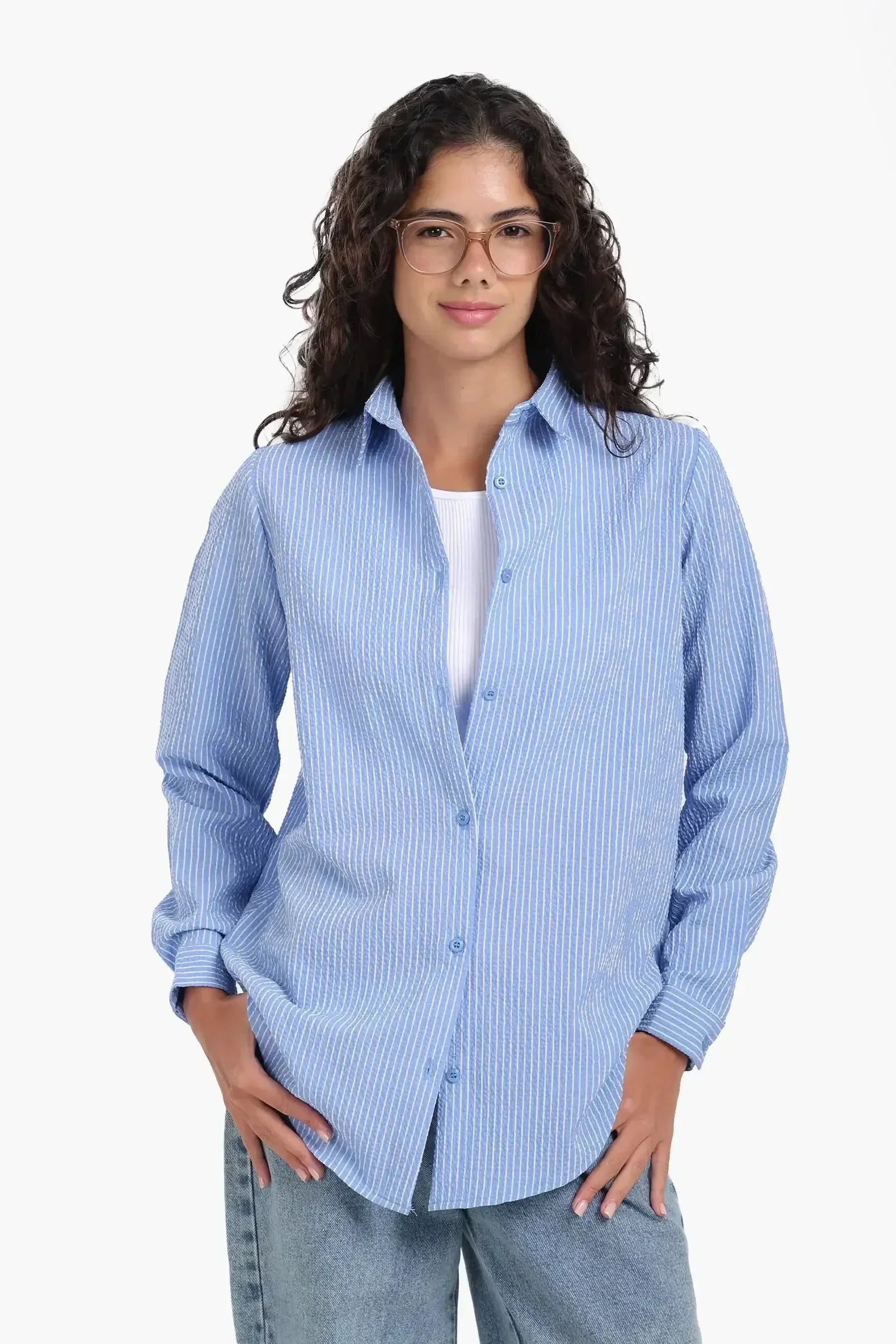Carina - Striped Long-Sleeve Shirt 2