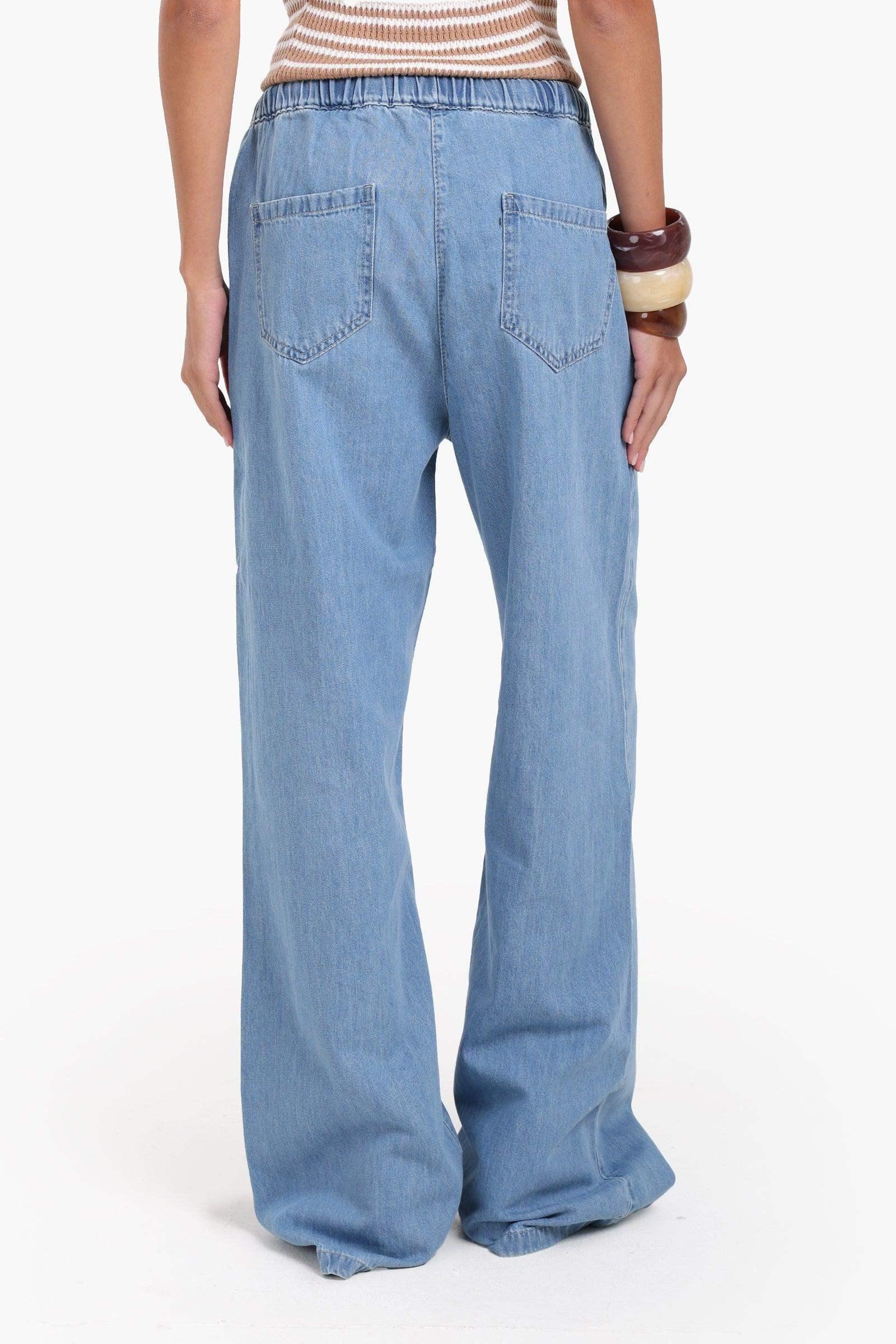 Carina - Wide-Leg Relaxed Denim Pants 2