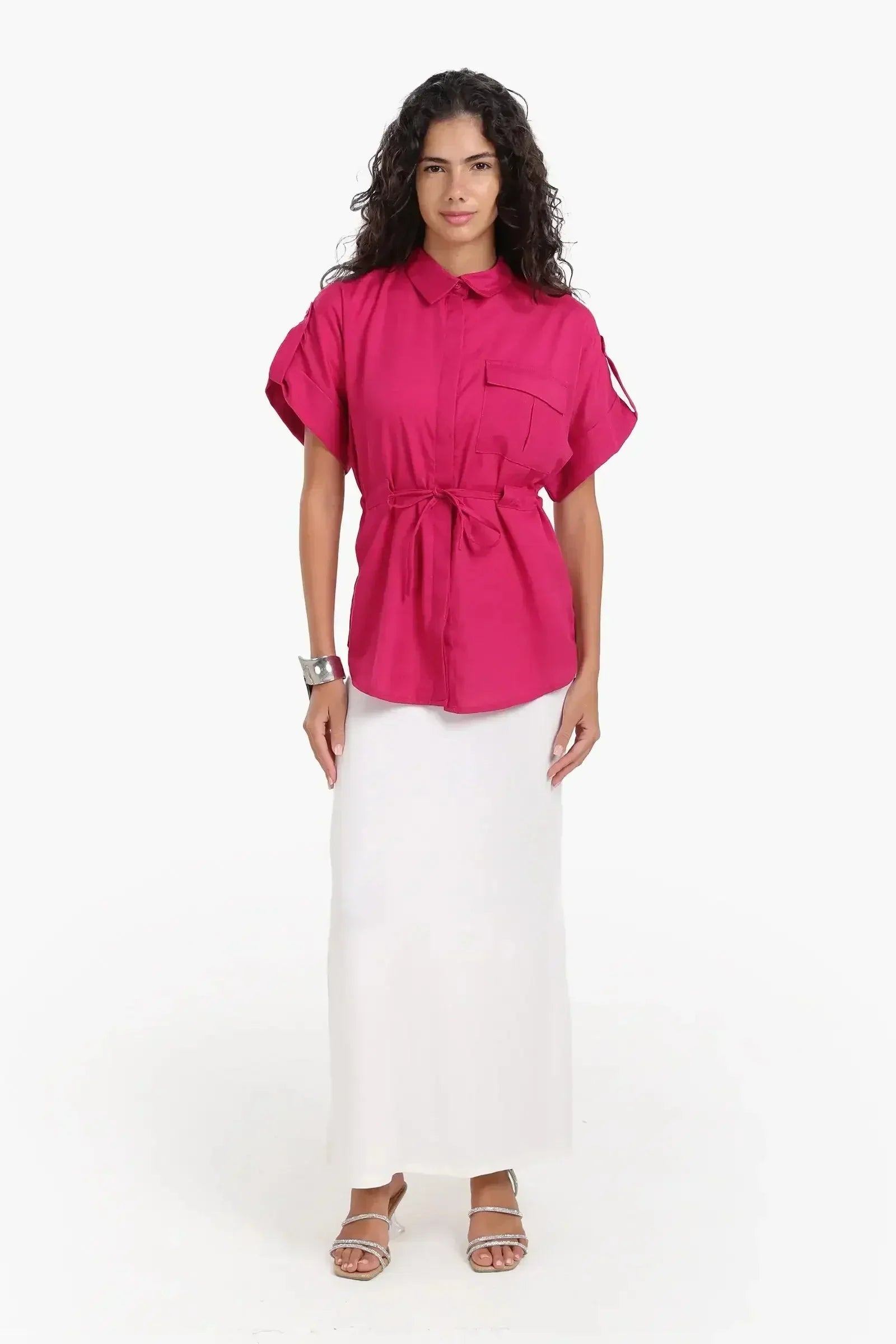 Carina - Lounge Shirt with Drawstring Waist 10