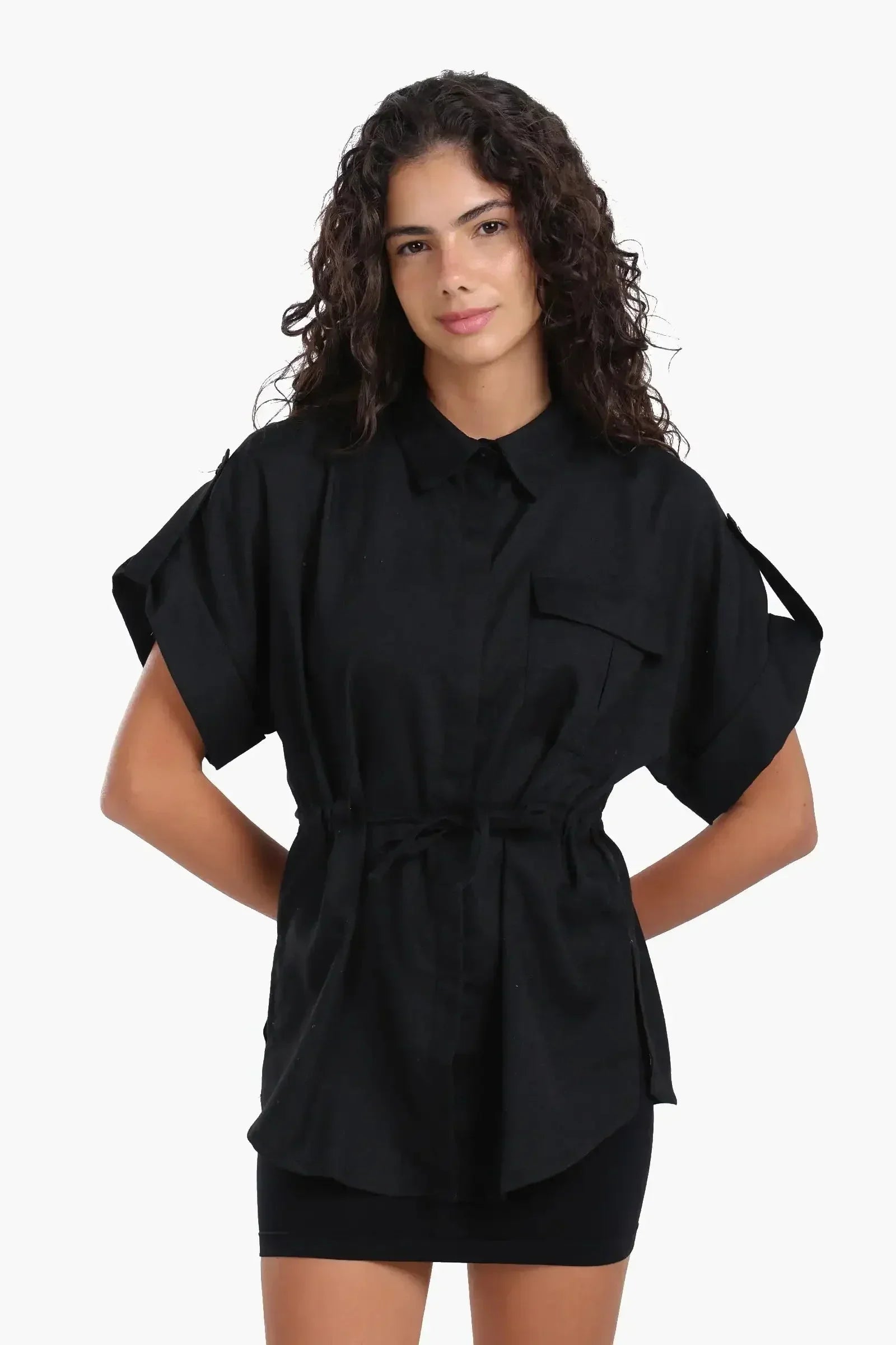 Carina - Lounge Shirt with Drawstring Waist 4