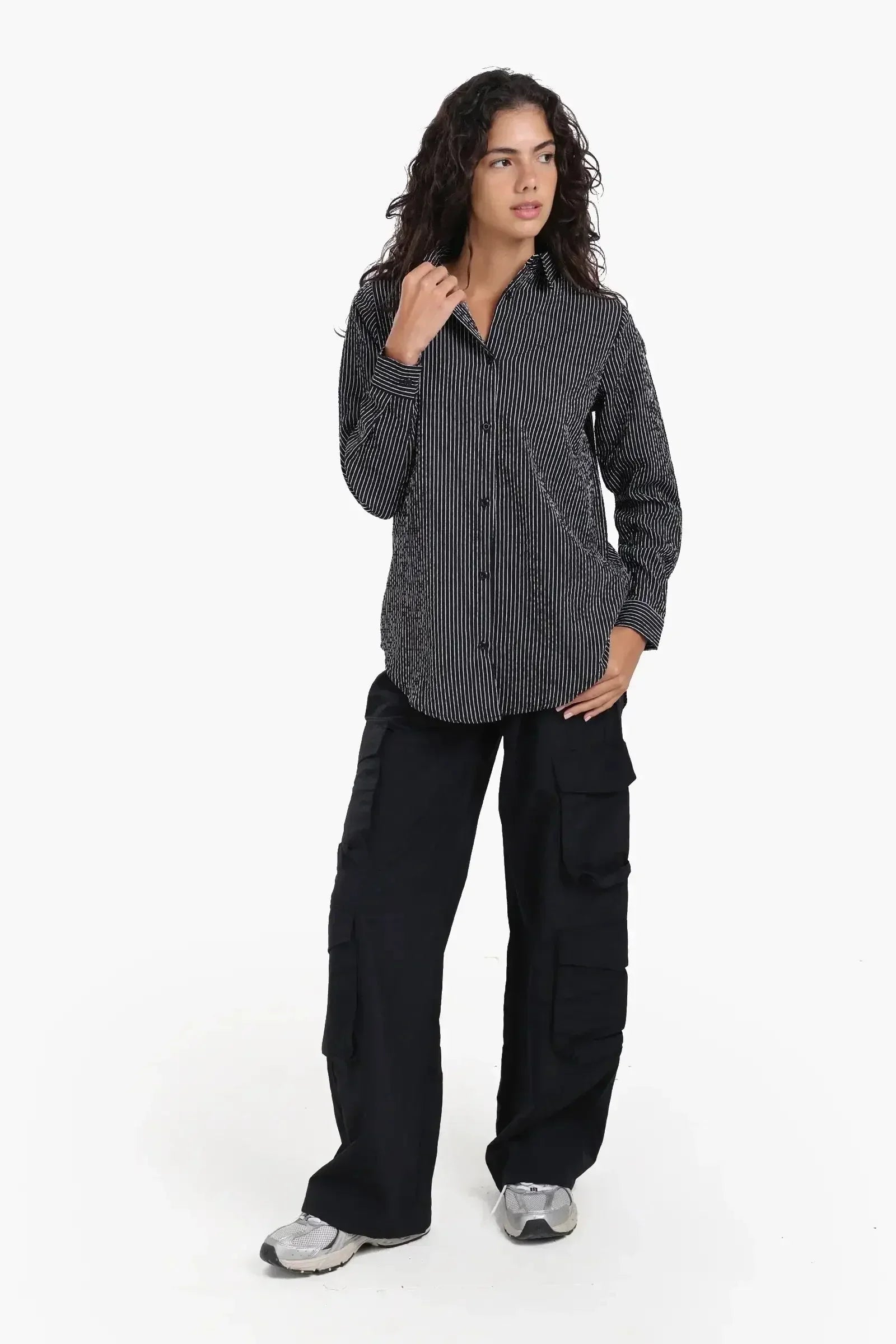 Carina - High-Waisted Cargo Pants 3