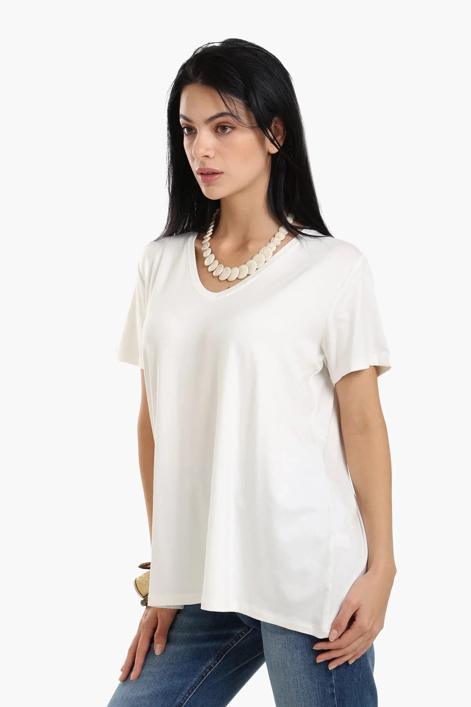 Clue - Essential V-Neck T-Shirt 6