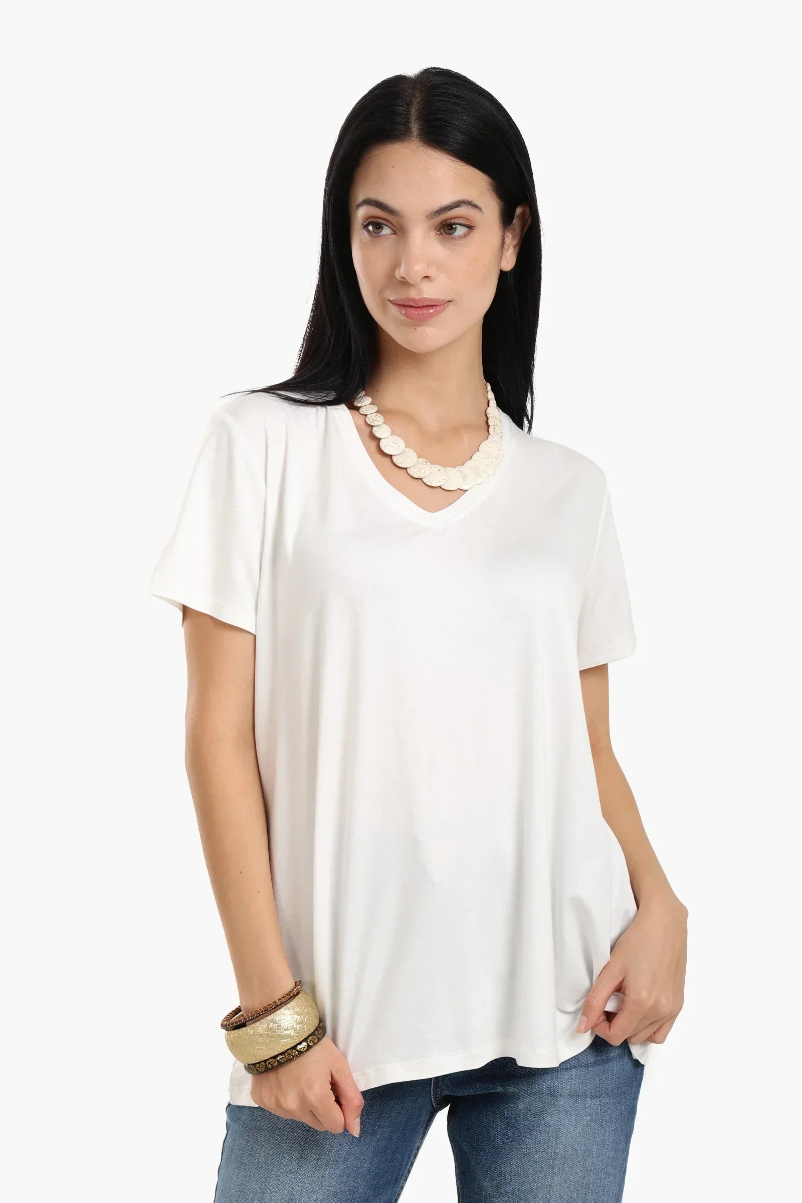 Clue - Essential V-Neck T-Shirt 5