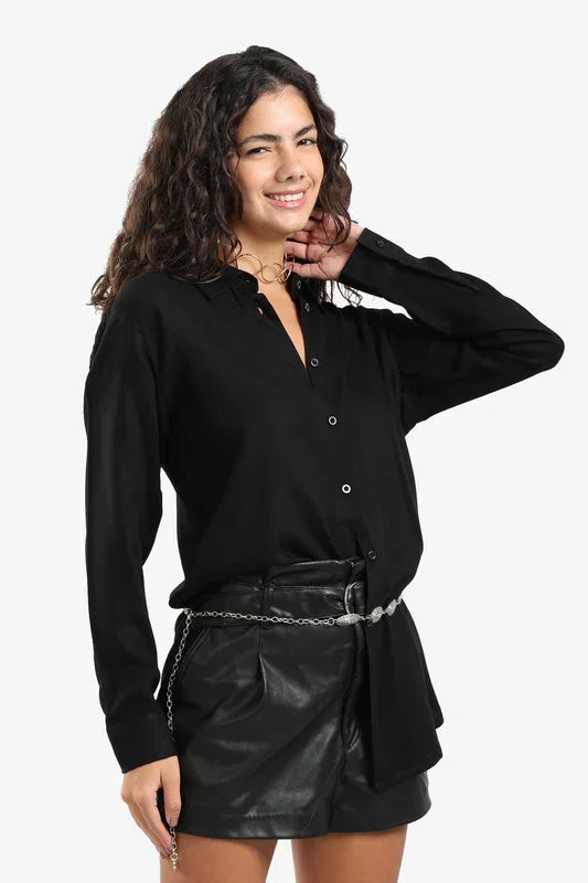 Carina - Basic Round Hem Shirt 4