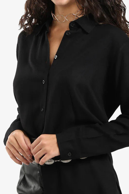 Carina - Basic Round Hem Shirt 10