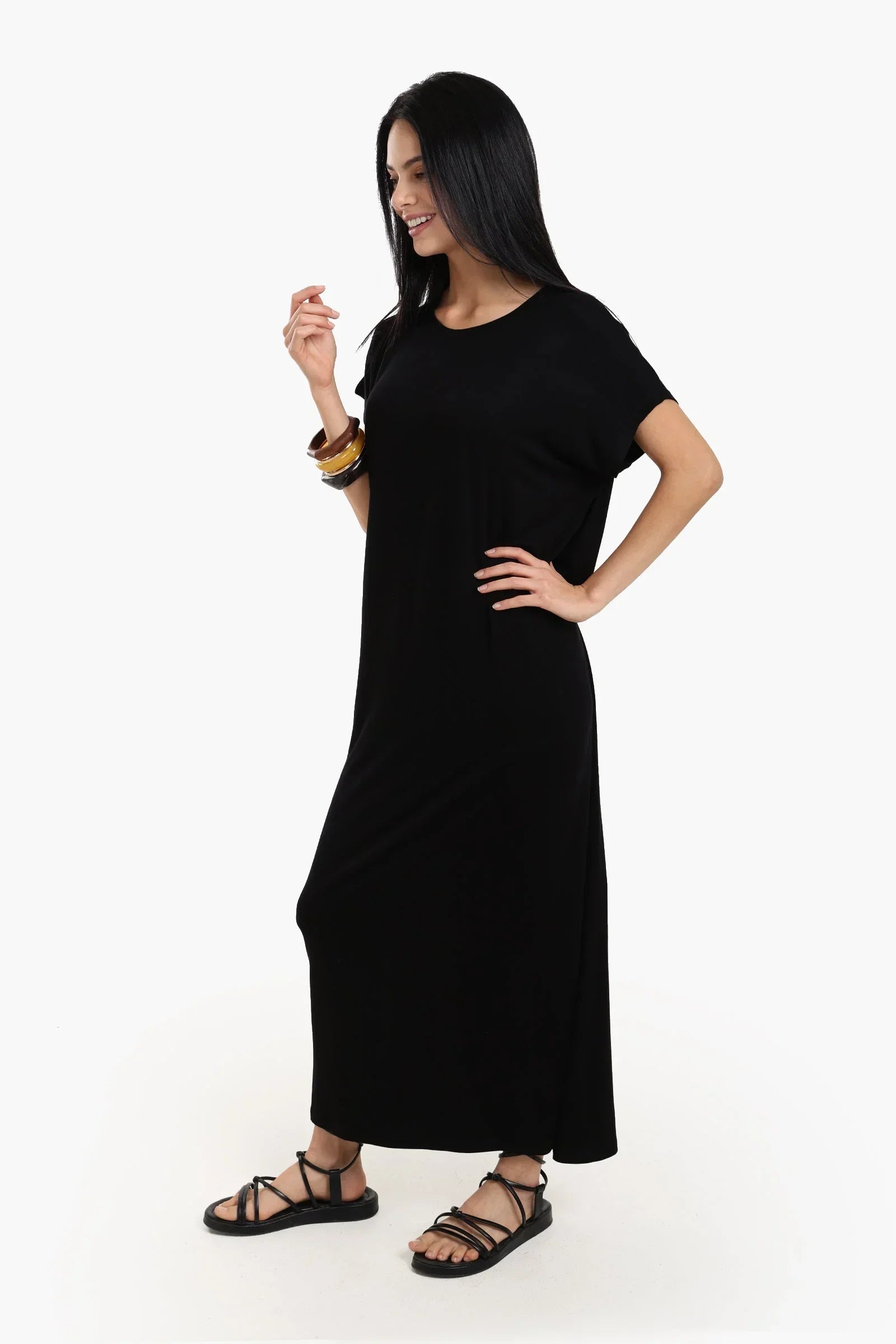 Clue - Slip On Viscose Dress 6