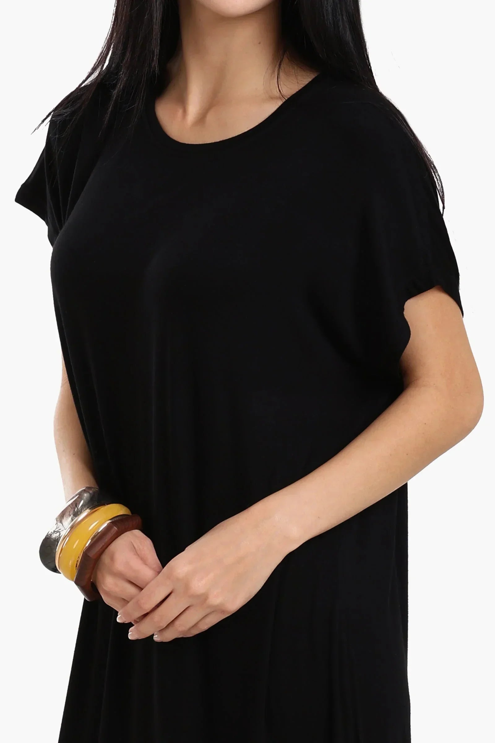 Clue - Slip On Viscose Dress 8