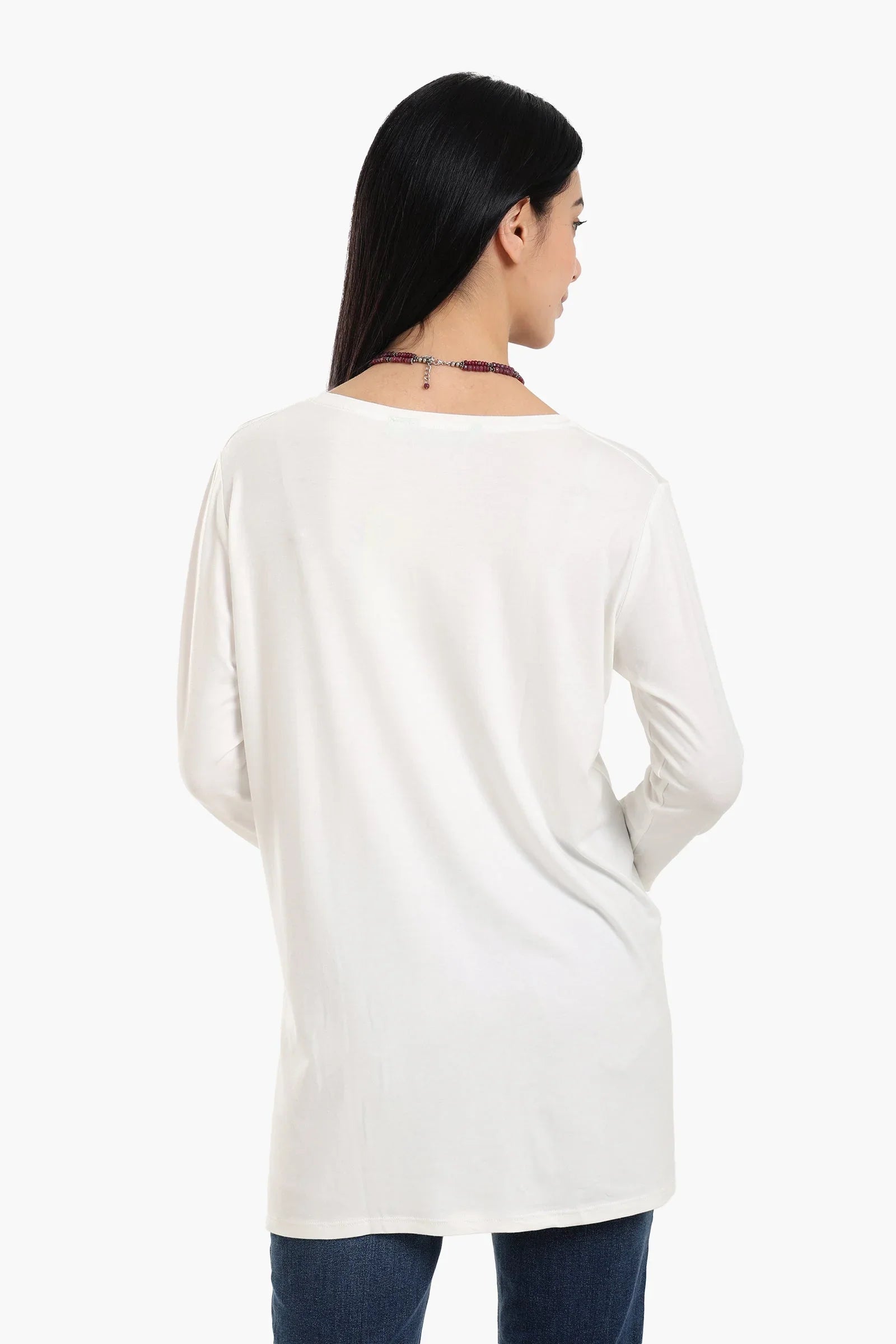 Clue - Long Sleeves Viscose Blouse 8