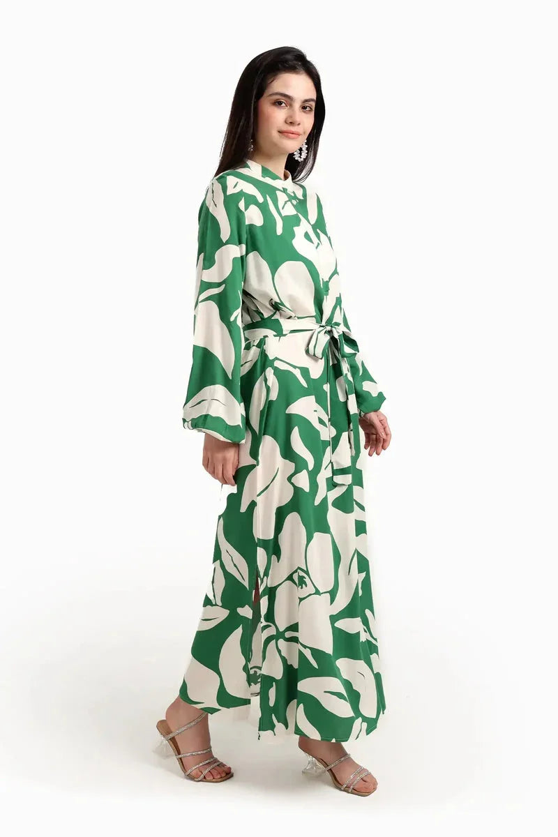 Carina - Elegant Printed Dress 5