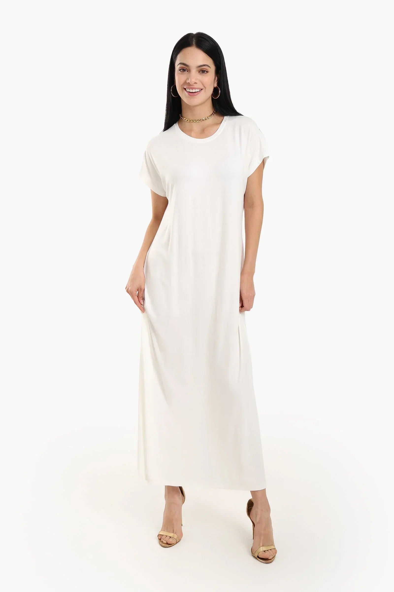 Clue - Slip On Viscose Dress 1