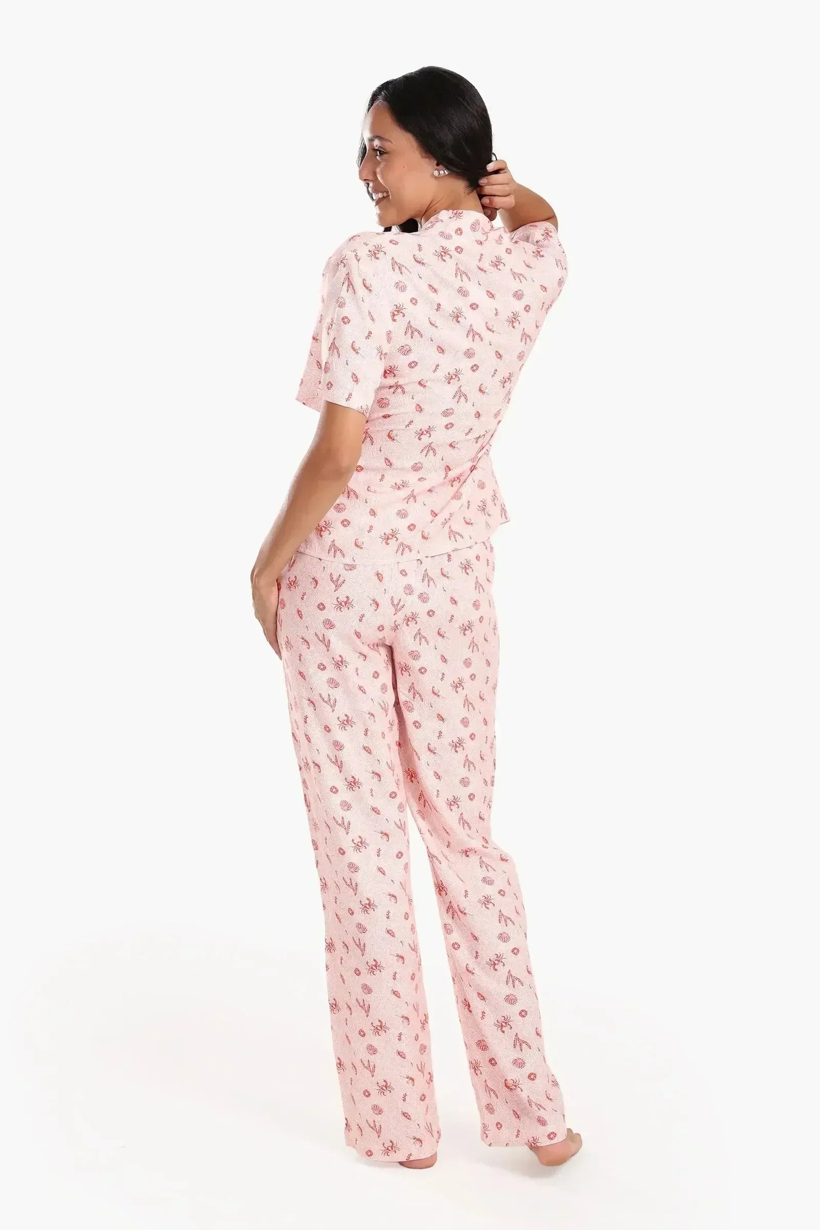Carina - Crab & Shell Pyjama Set 3