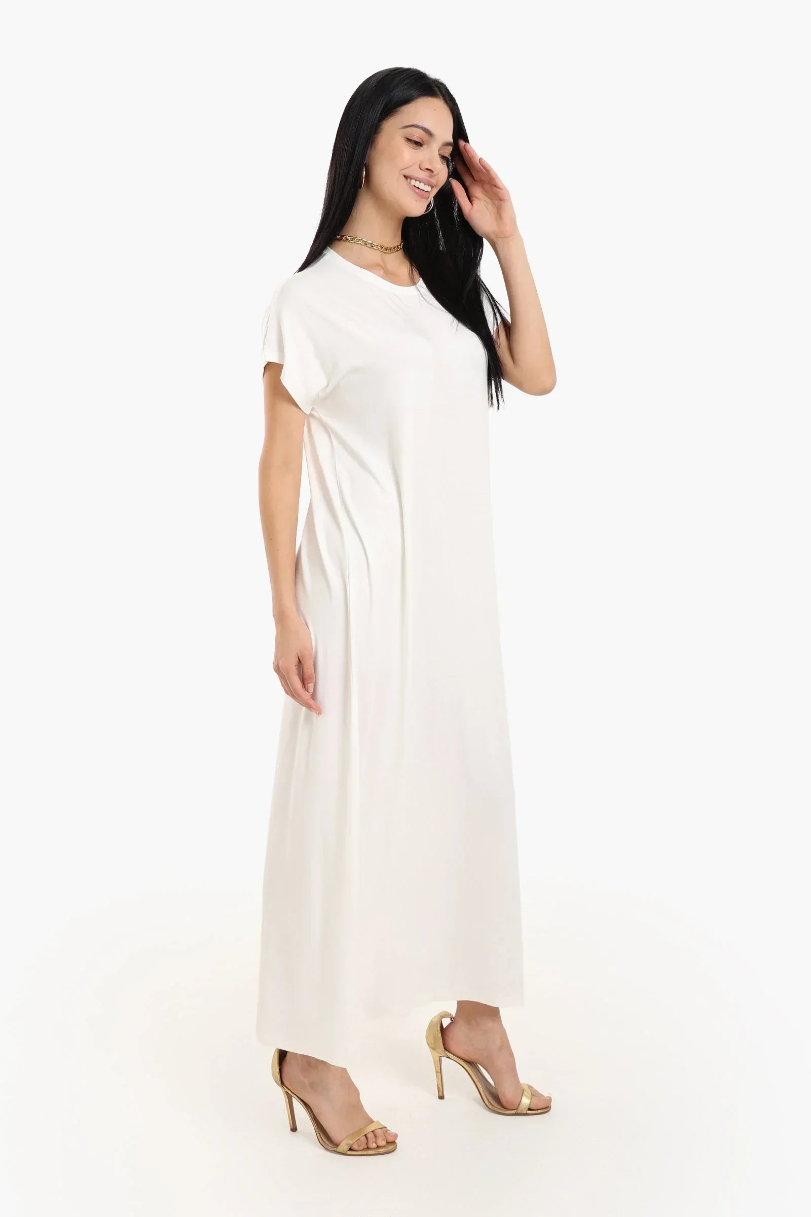 Clue - Slip On Viscose Dress 2