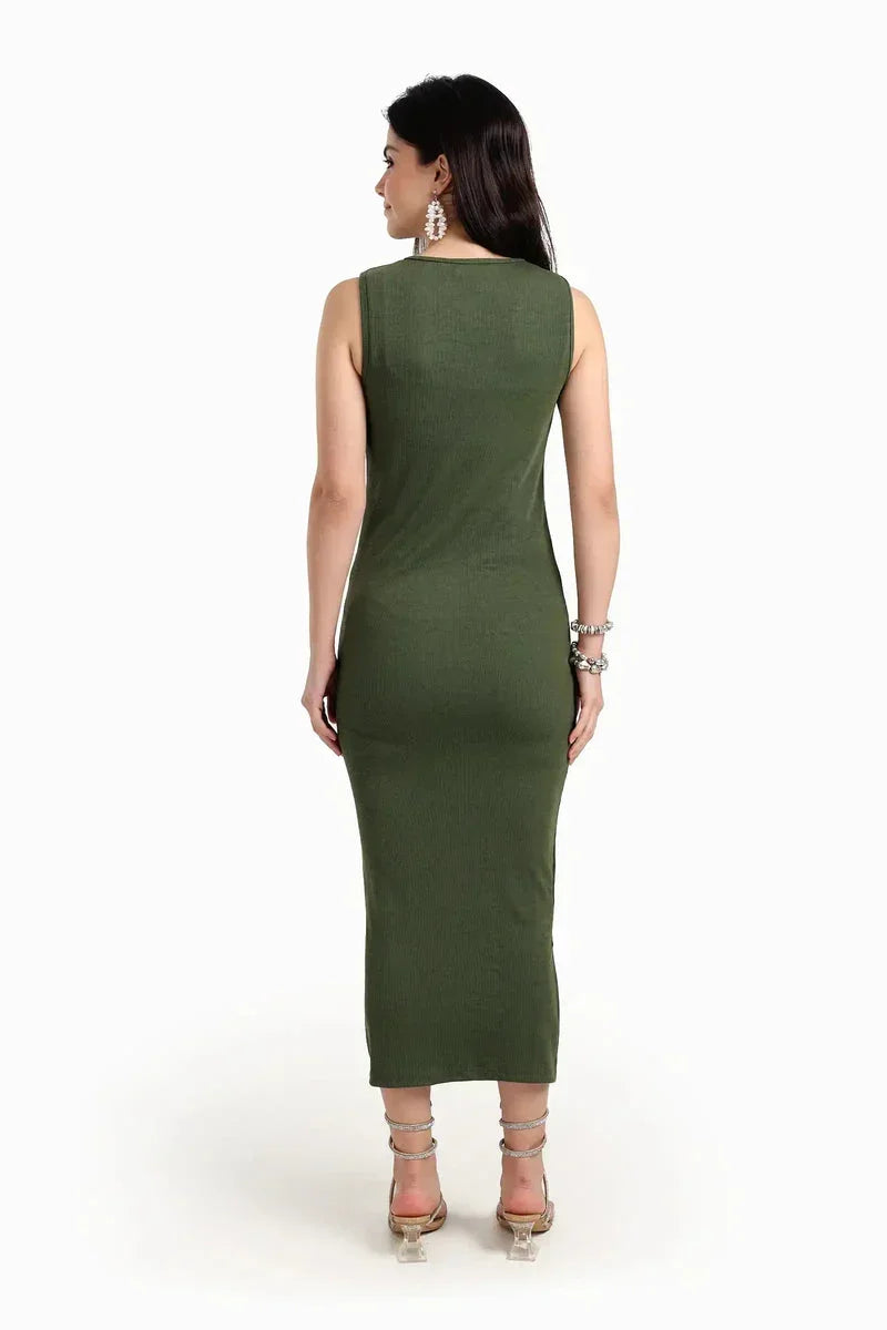 Carina - Slim Fit Midi Dress 6