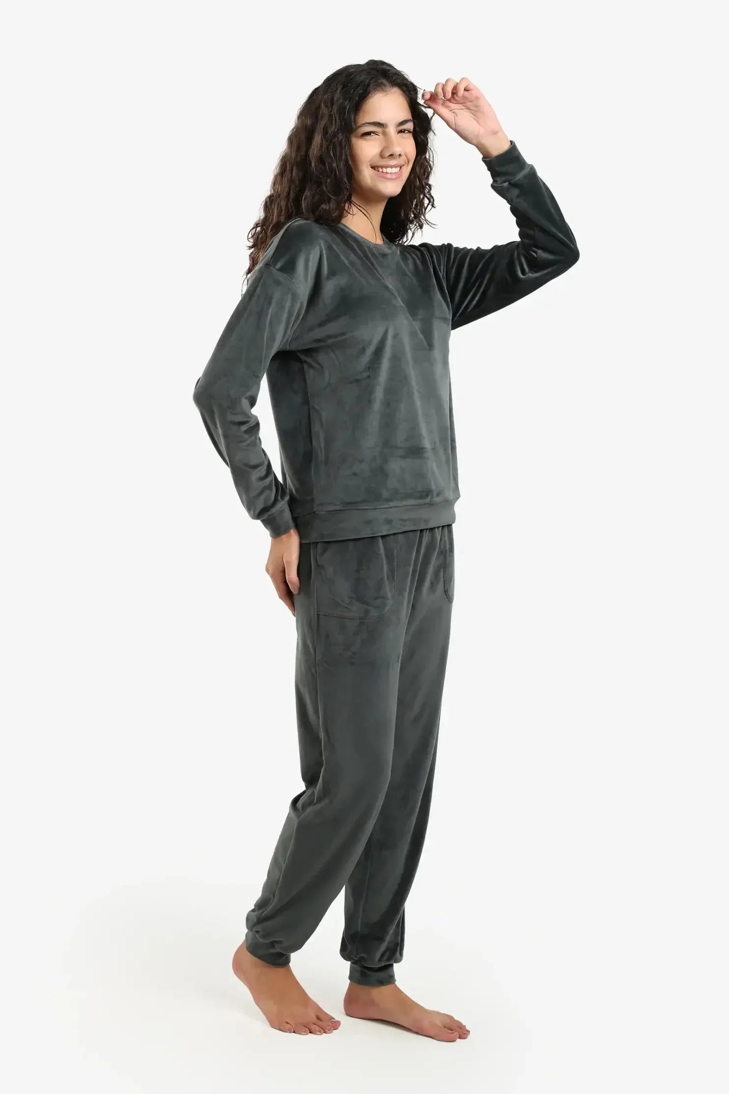 Carina - Round Neck Pyjama Set 2