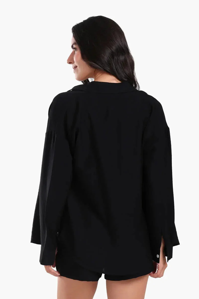 Carina - Beach Shirt & Shorts Set 15