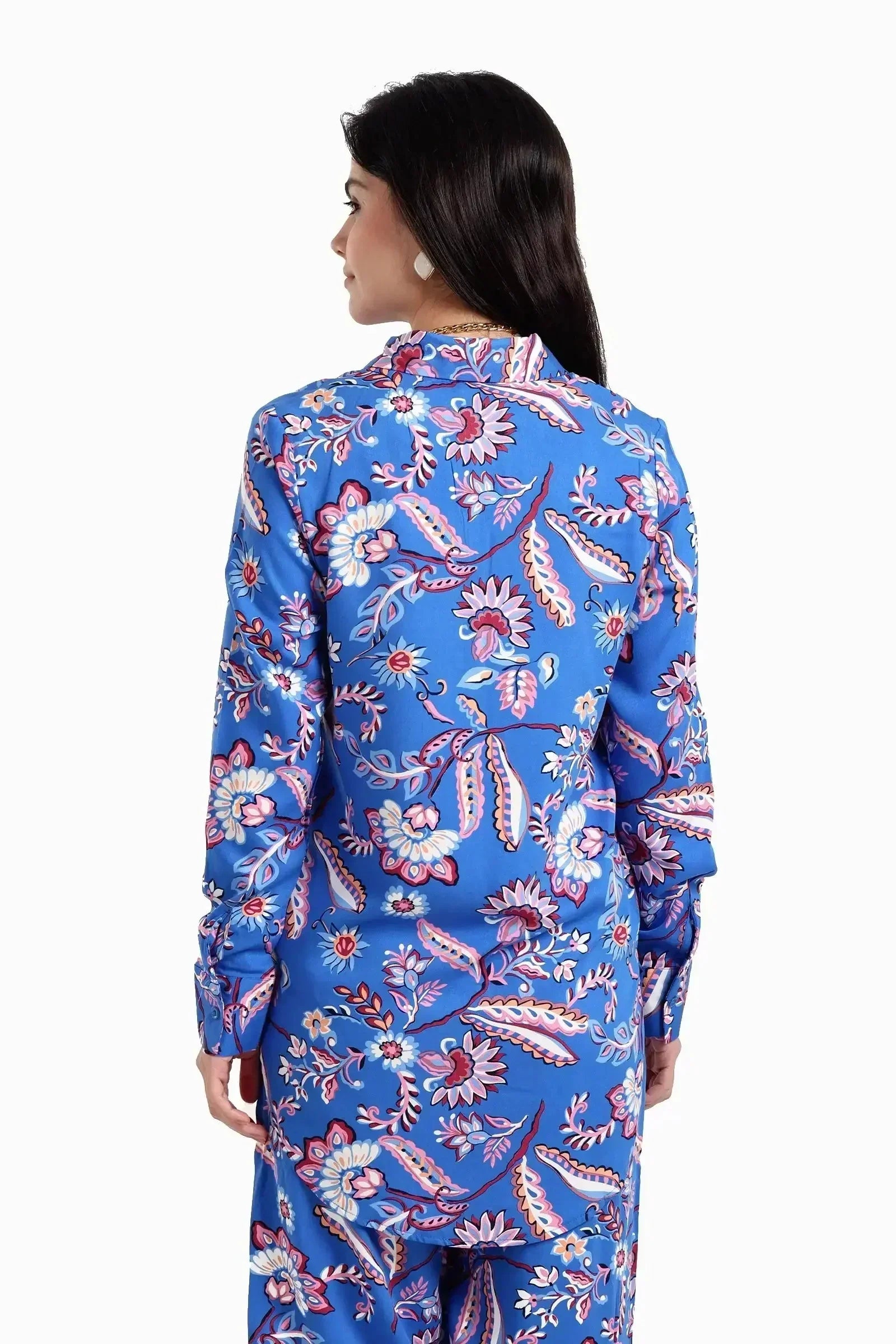 Carina - Chic Cotton Printed Shirt 3
