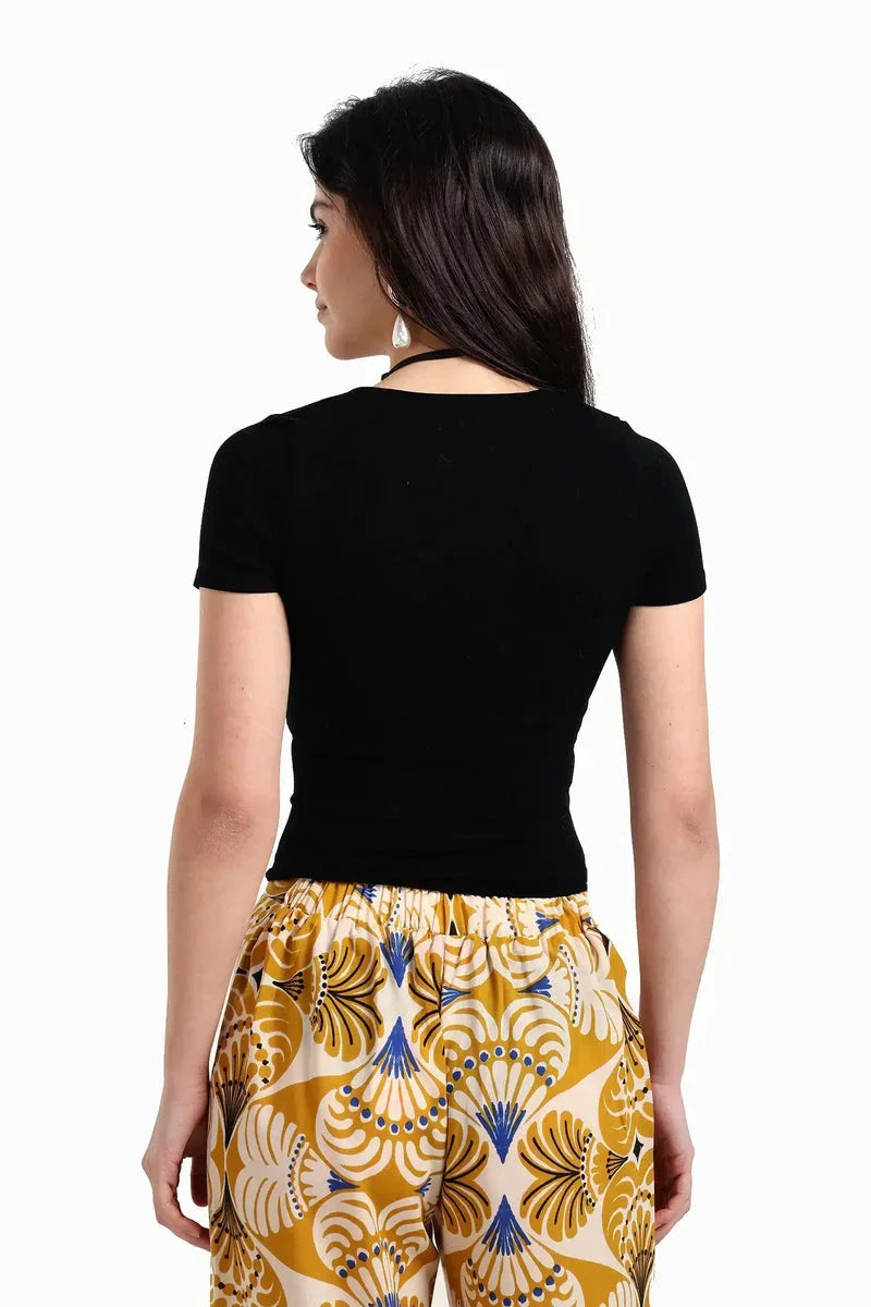 Carina - Ribbed Corset Top 10