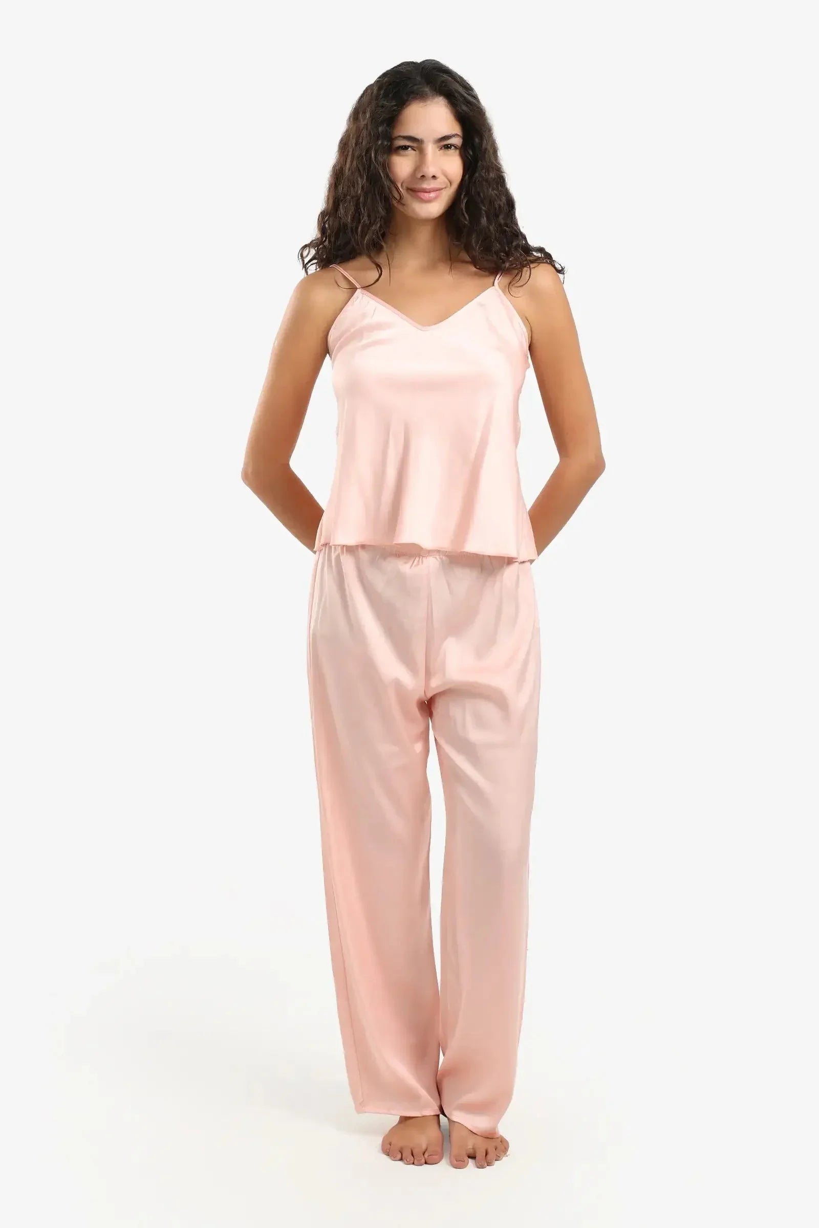 Carina - Soft Satin 3-Piece Pyjama Set 3