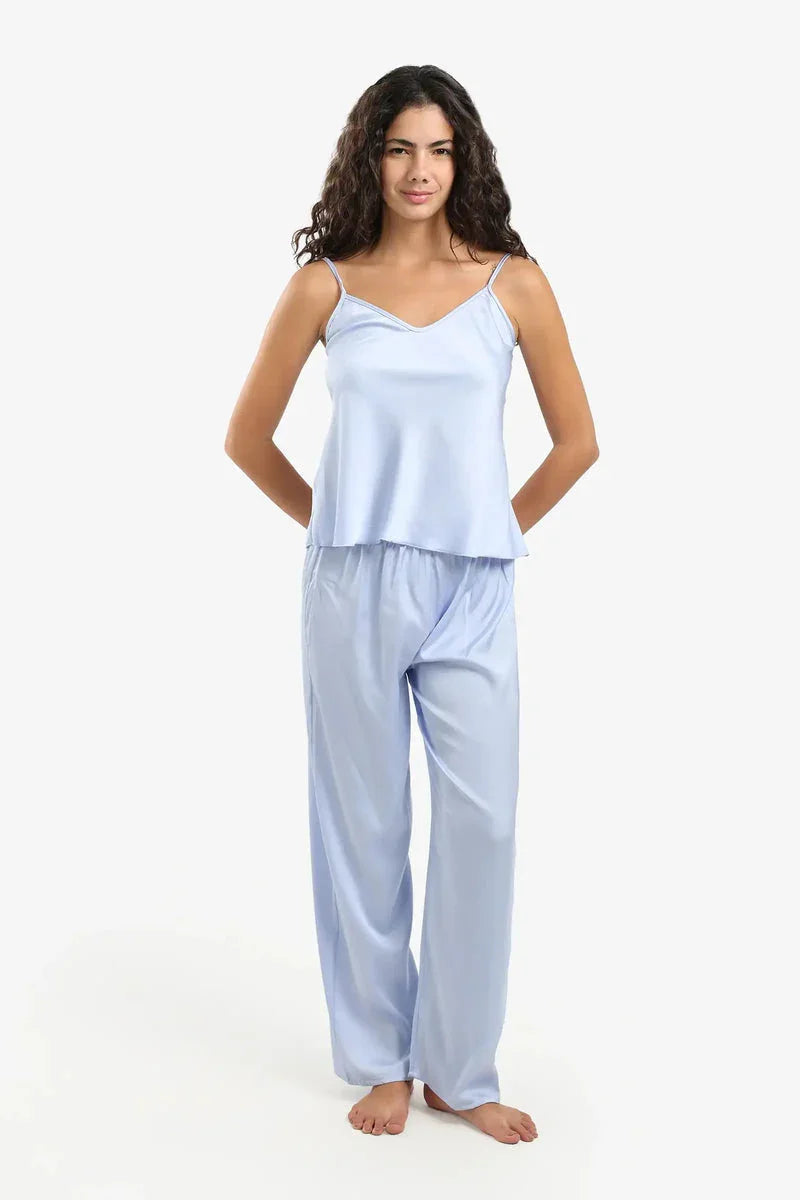 Carina - Light Blue 3 Pieces Pyjama Set 8
