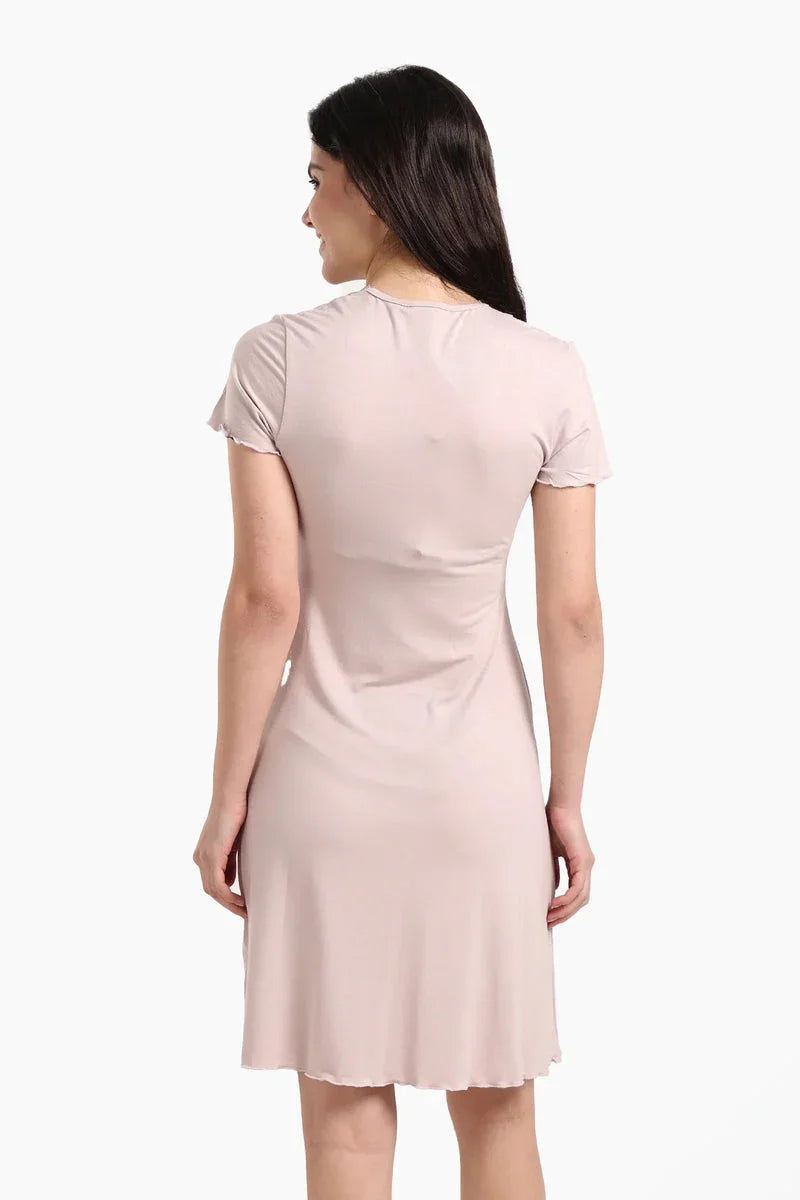 Carina - Viscose V-Neck Nightgown 6