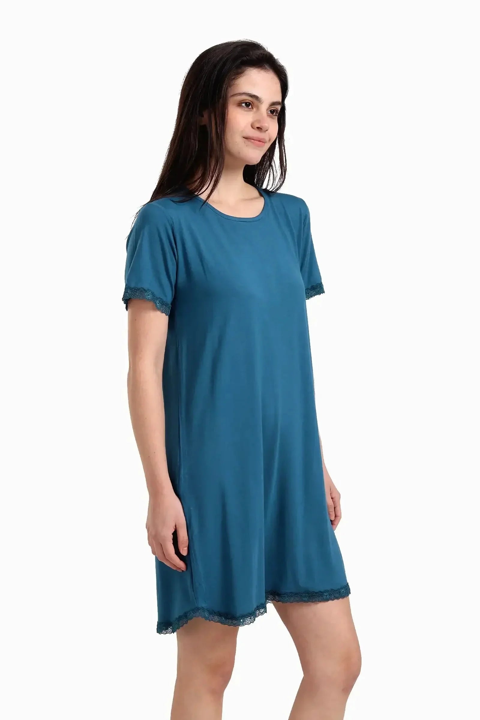 Carina - Lightweight Nightgown with Lace 21