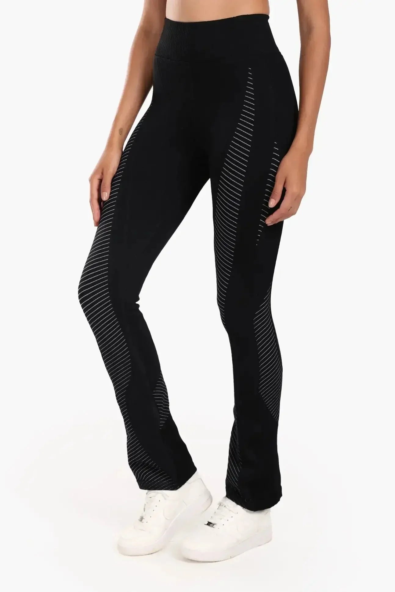 Carina - Textured High-Waist Sports Pants 17