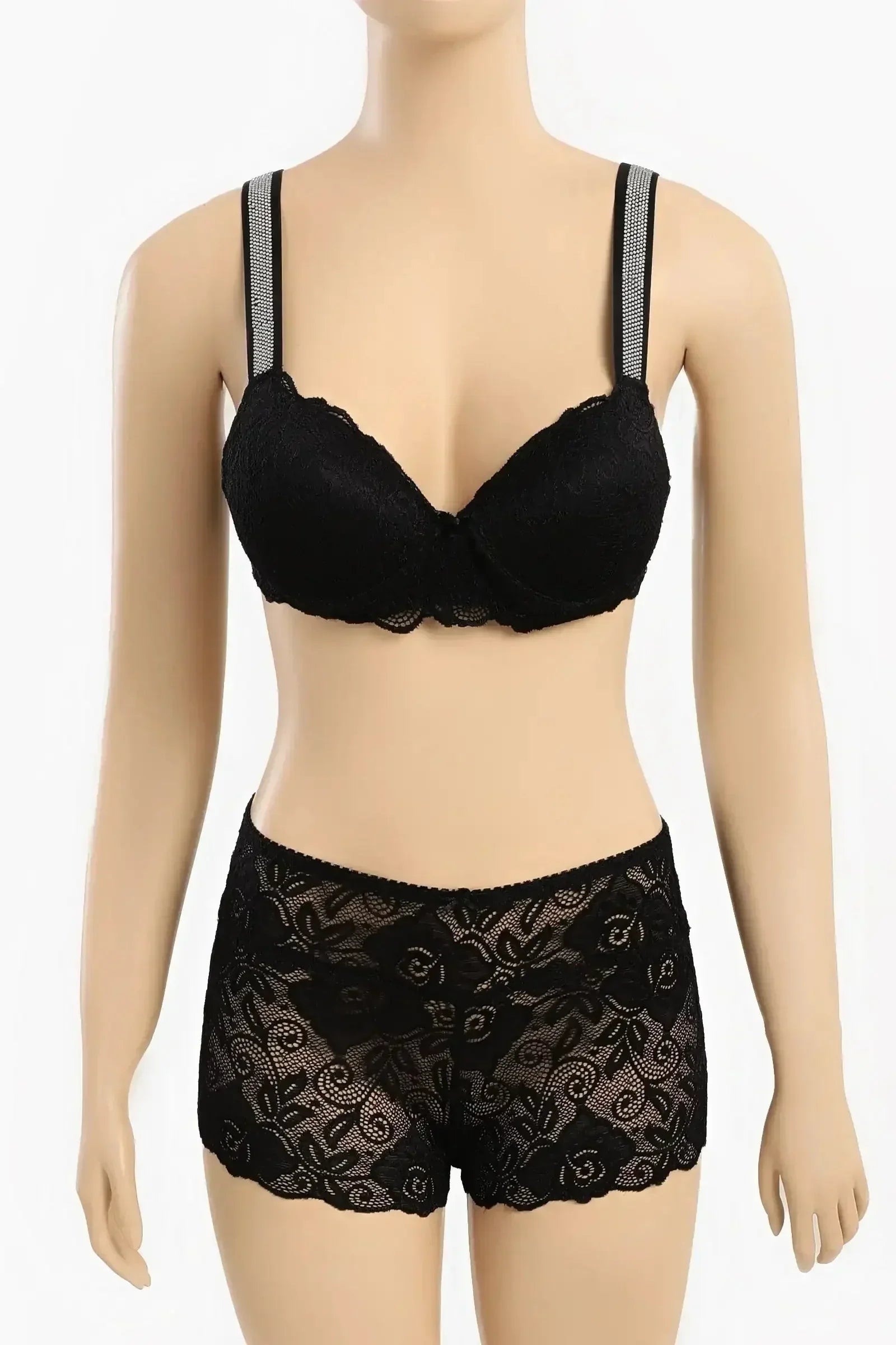 Carina - Lace Push up Bra & Panty Set 1
