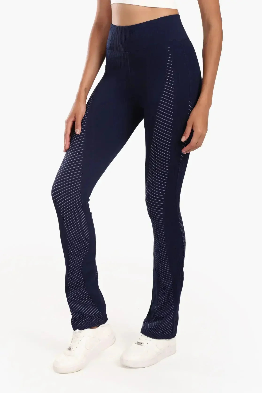 Carina - Textured High-Waist Sports Pants 10