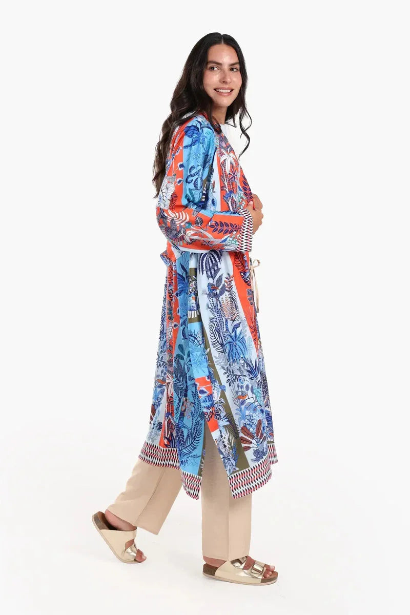 Carina - Colorful Printed Cardigan 2