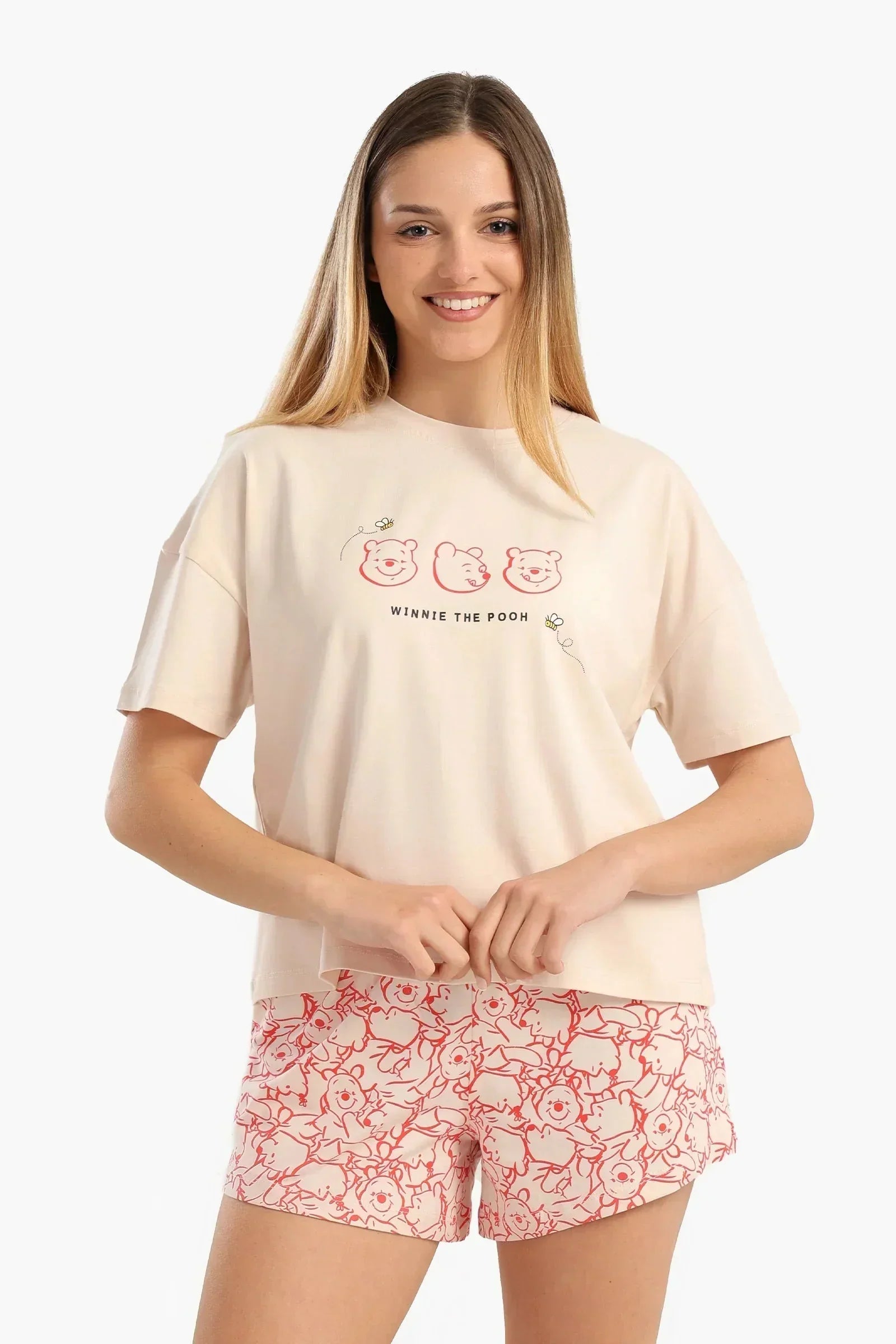 Carina - Pyjama Set with Pooh Print 4