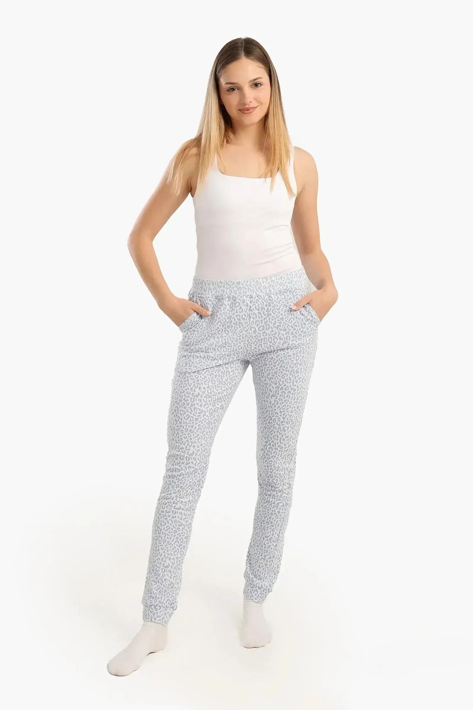 Carina - Animal print Pyjama Pants 5