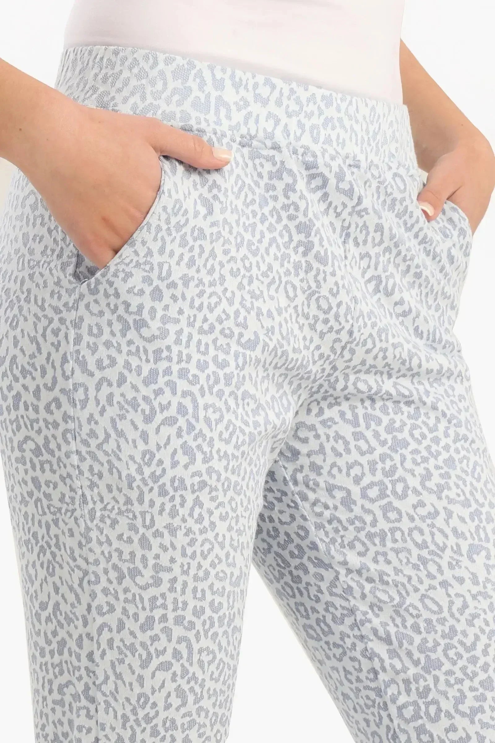 Carina - Animal print Pyjama Pants 4