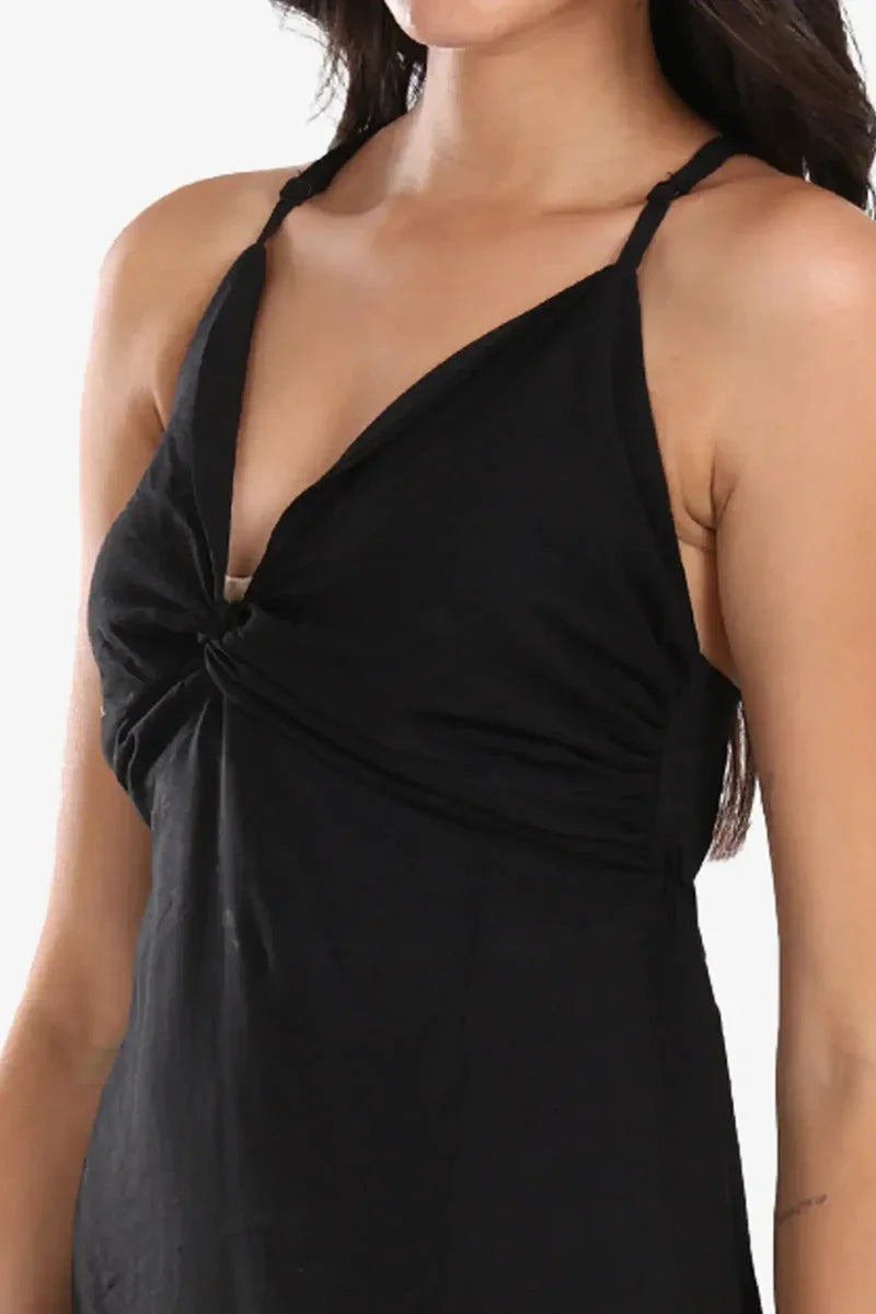 Carina - Crisscross Back Midi Dress 7