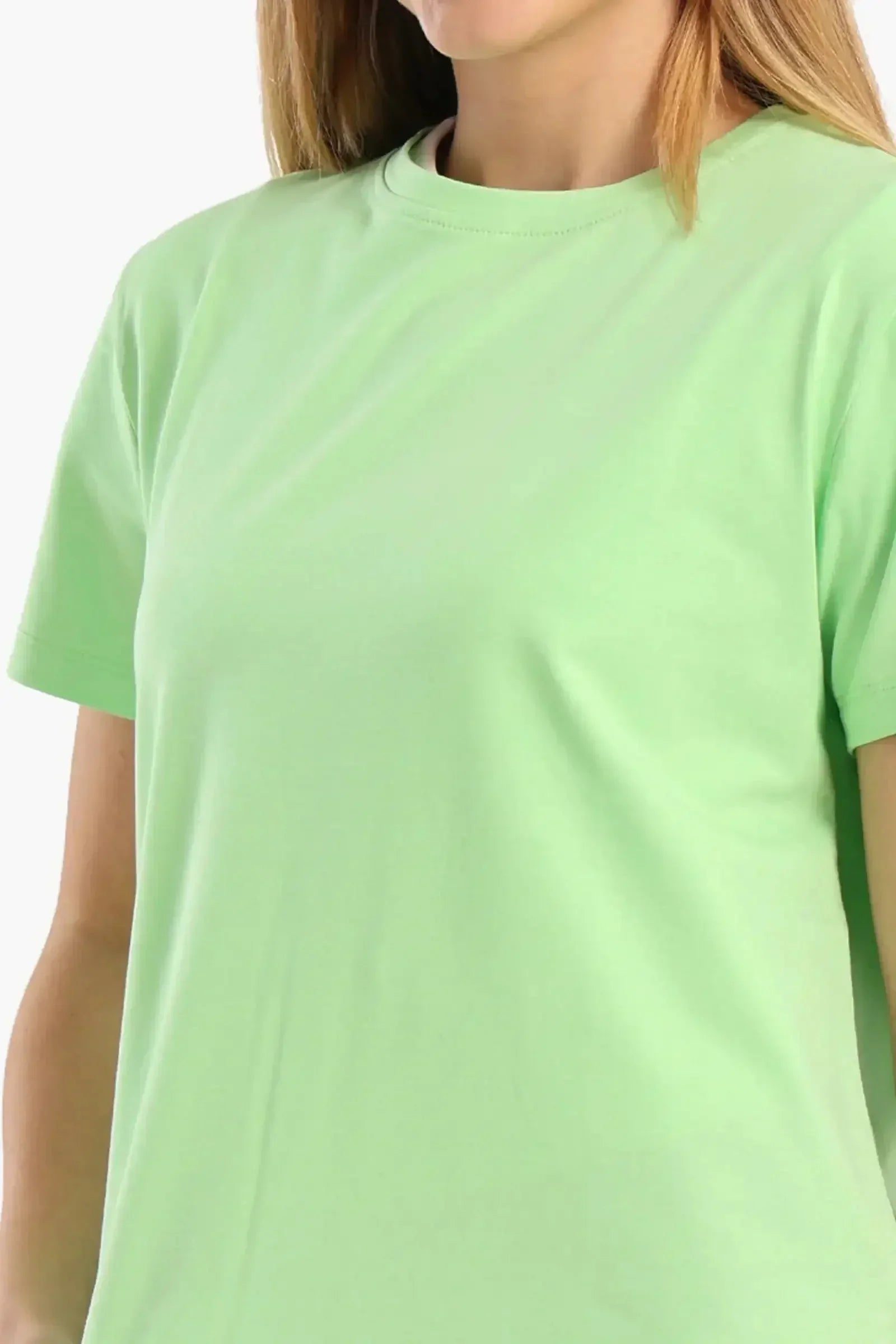 Carina - Cotton Basic Slip On T-Shirt 4