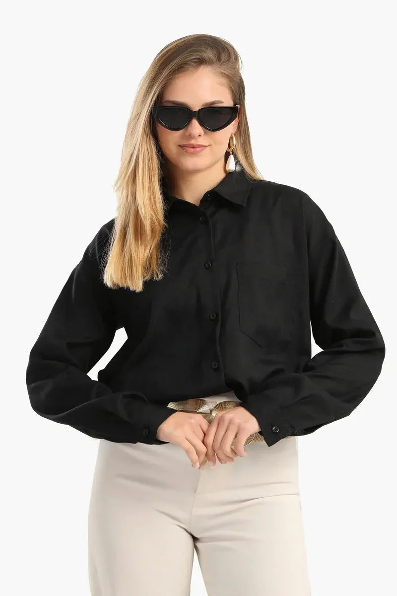 Carina - Voile Plain Shirt 1