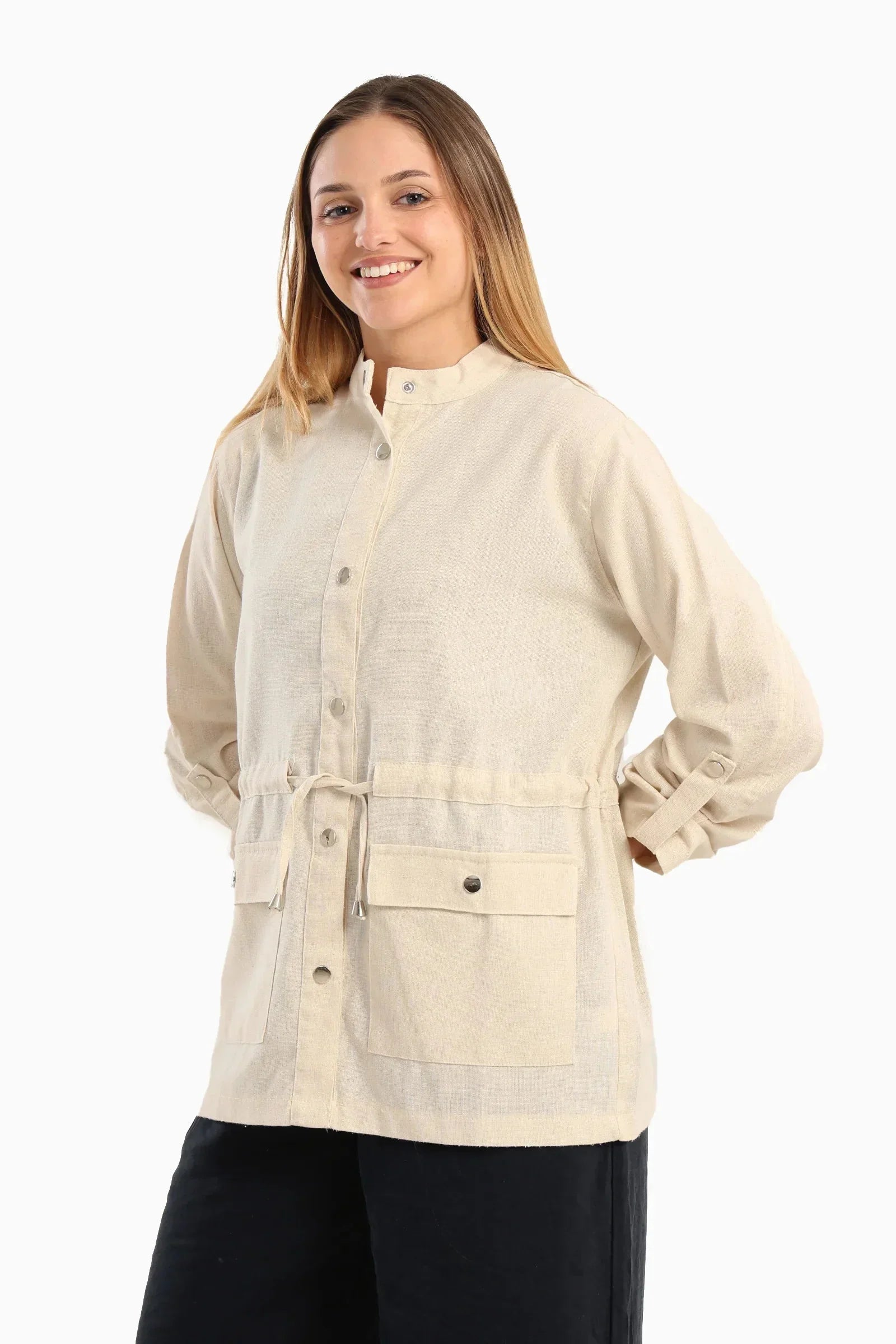 Carina - Cotton Regular-Fit Jacket 2