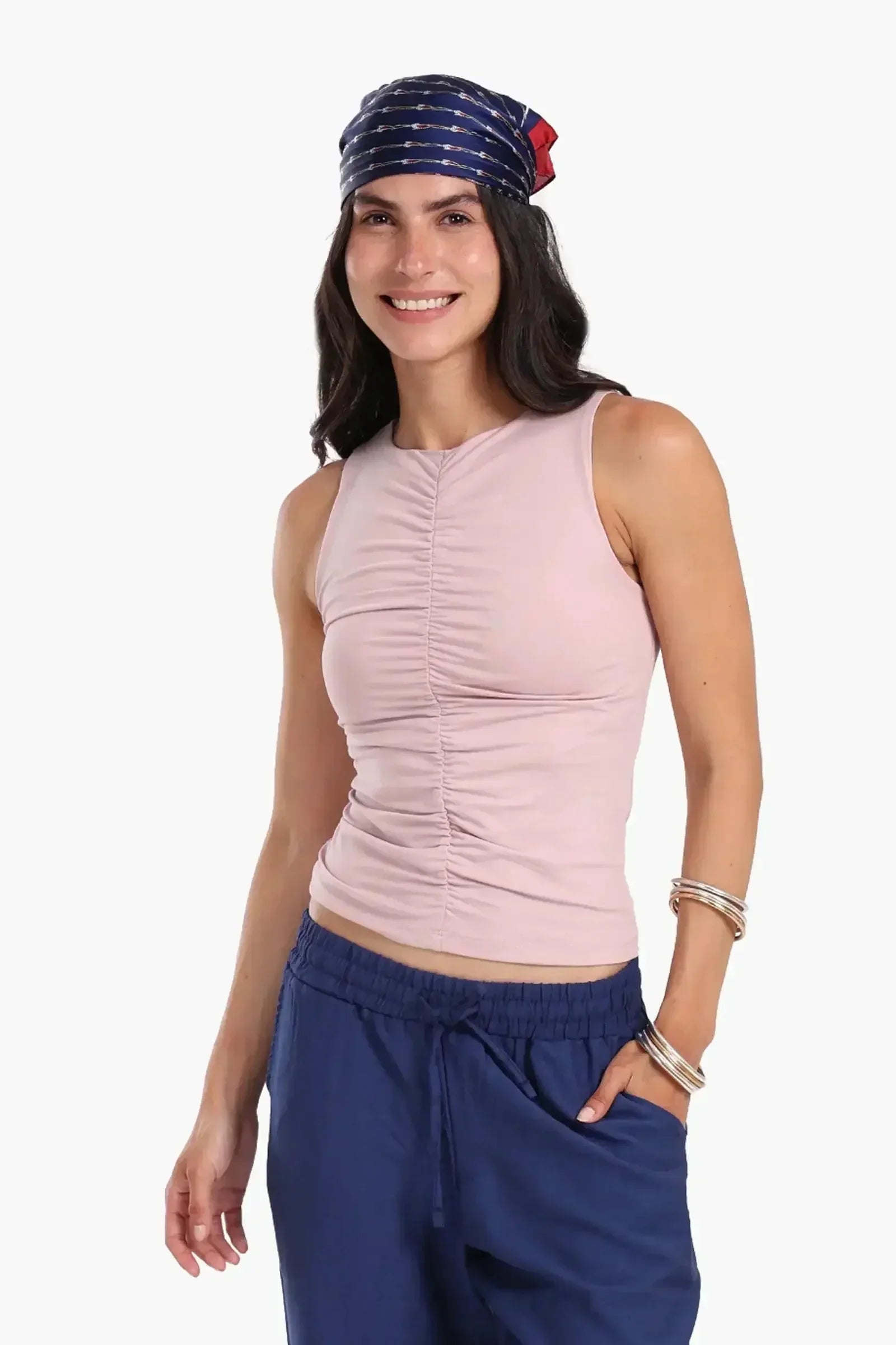 Carina - Ruched Front Tank Top 5