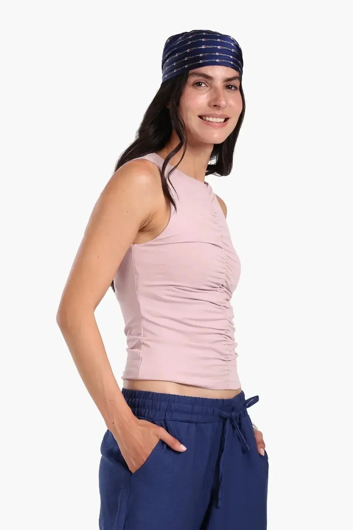 Carina - Ruched Front Tank Top 6