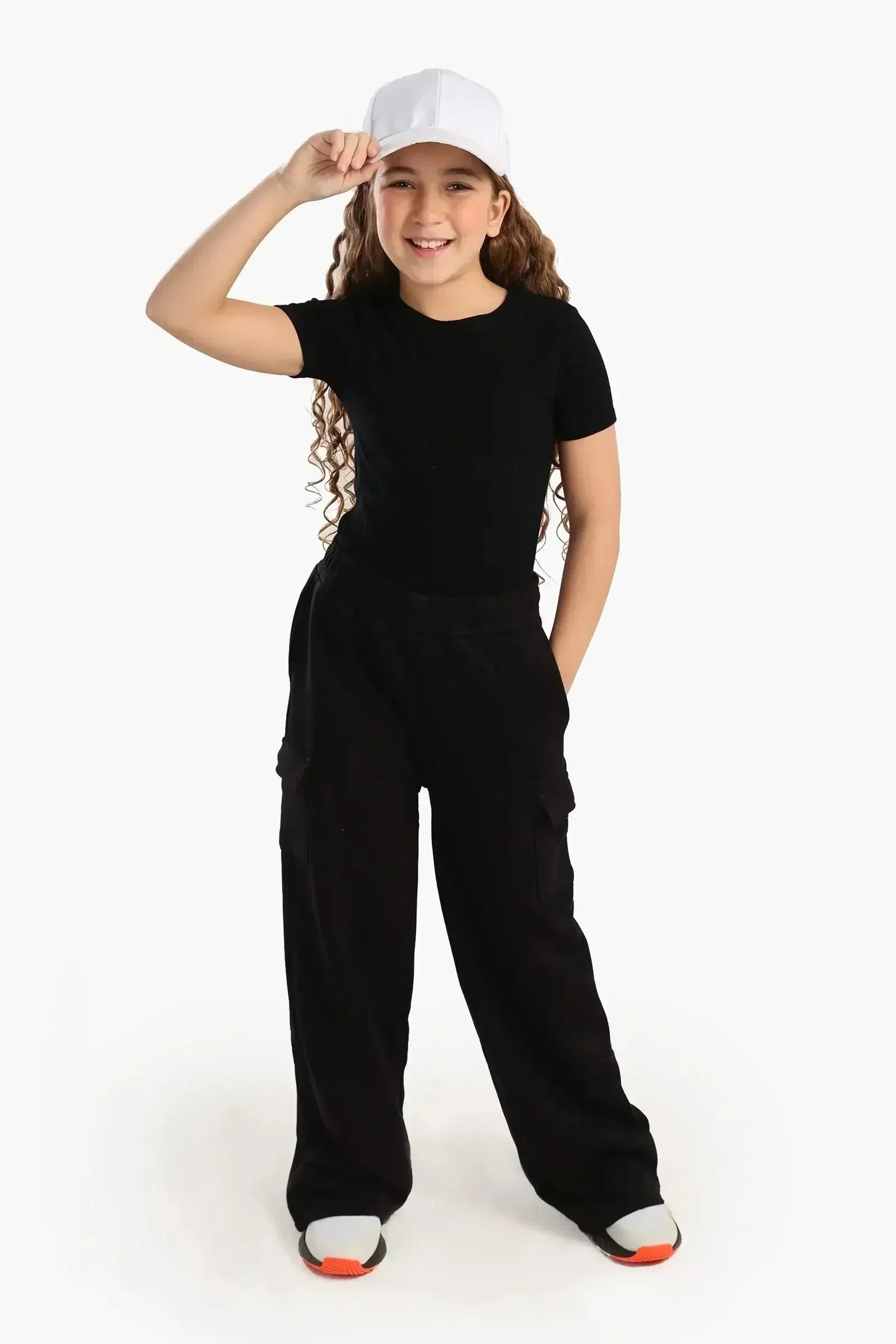 Carina - Girly Wide-Leg Cargo Pants 18