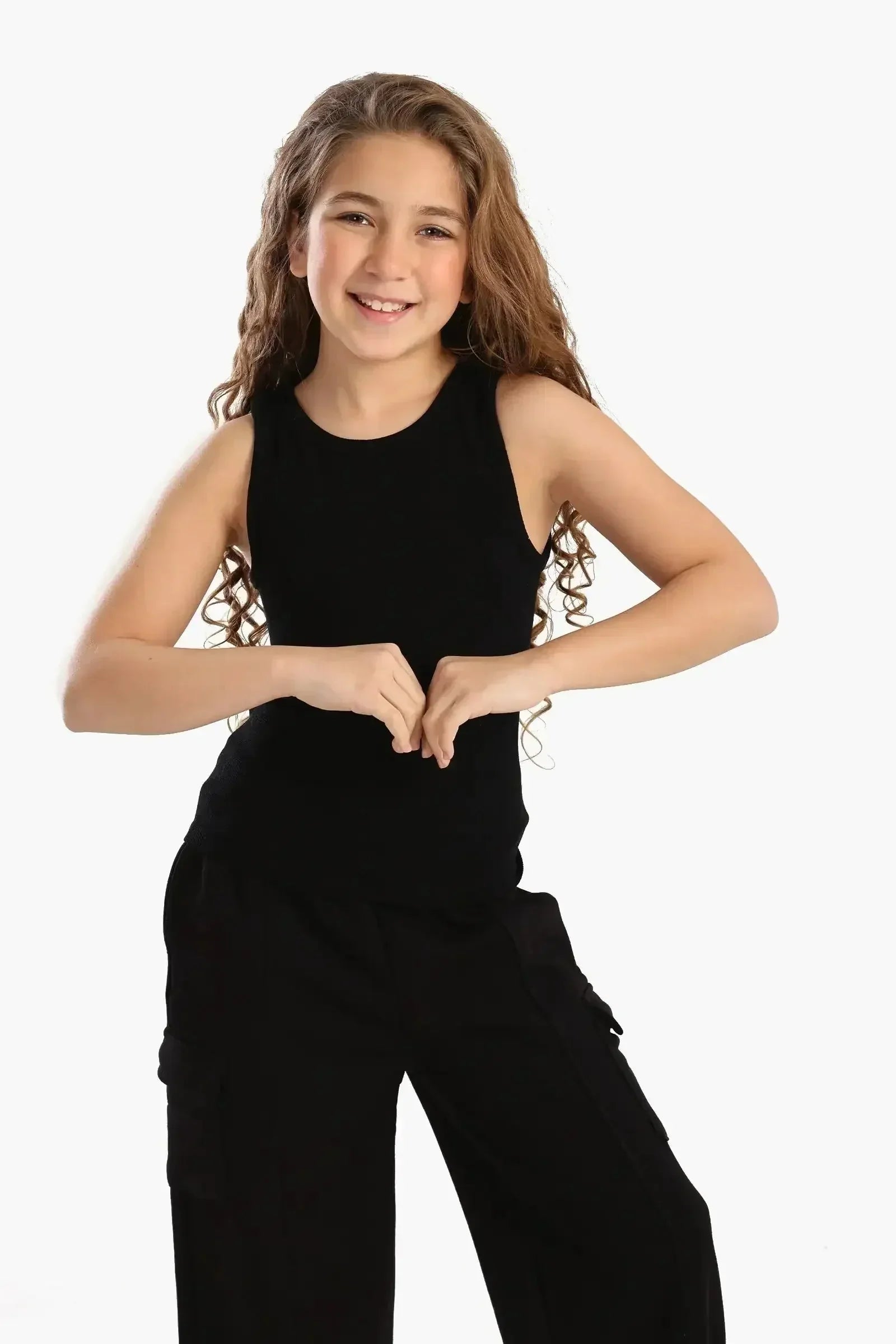 Carina - Girly Ribbed Tank Top 21