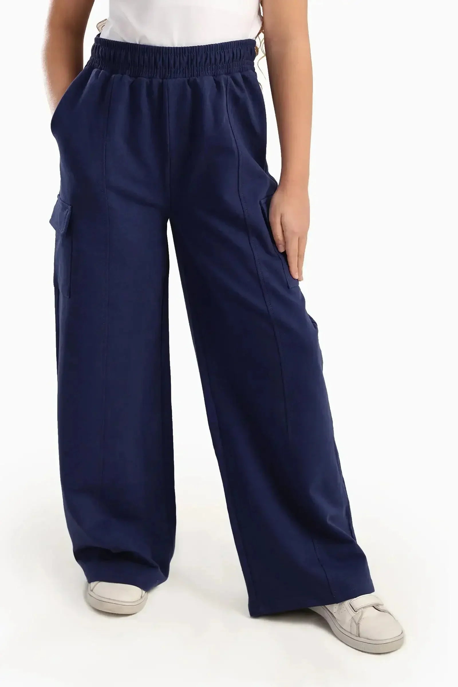 Carina - Girly Wide-Leg Cargo Pants 13