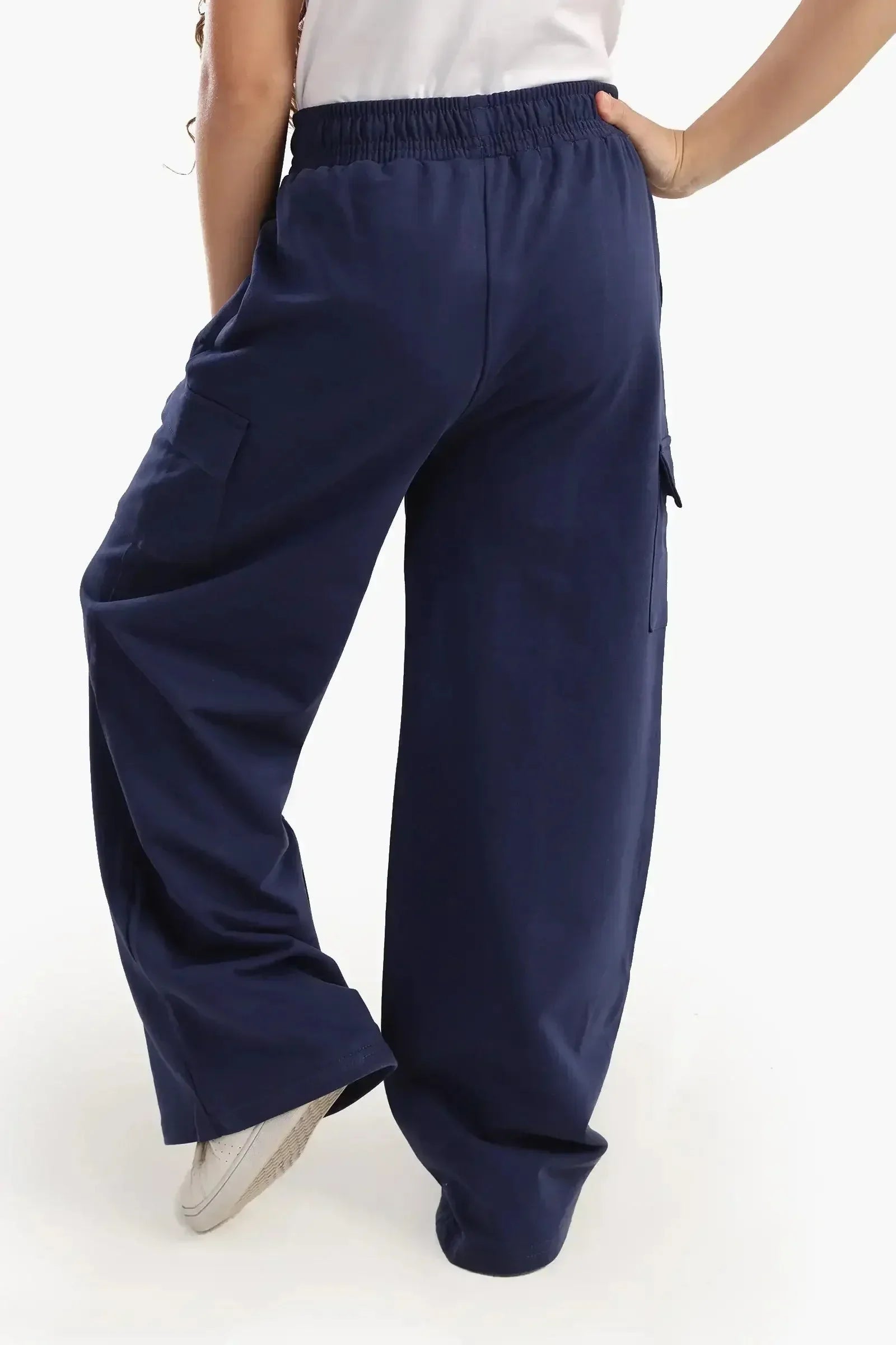 Carina - Girly Wide-Leg Cargo Pants 15