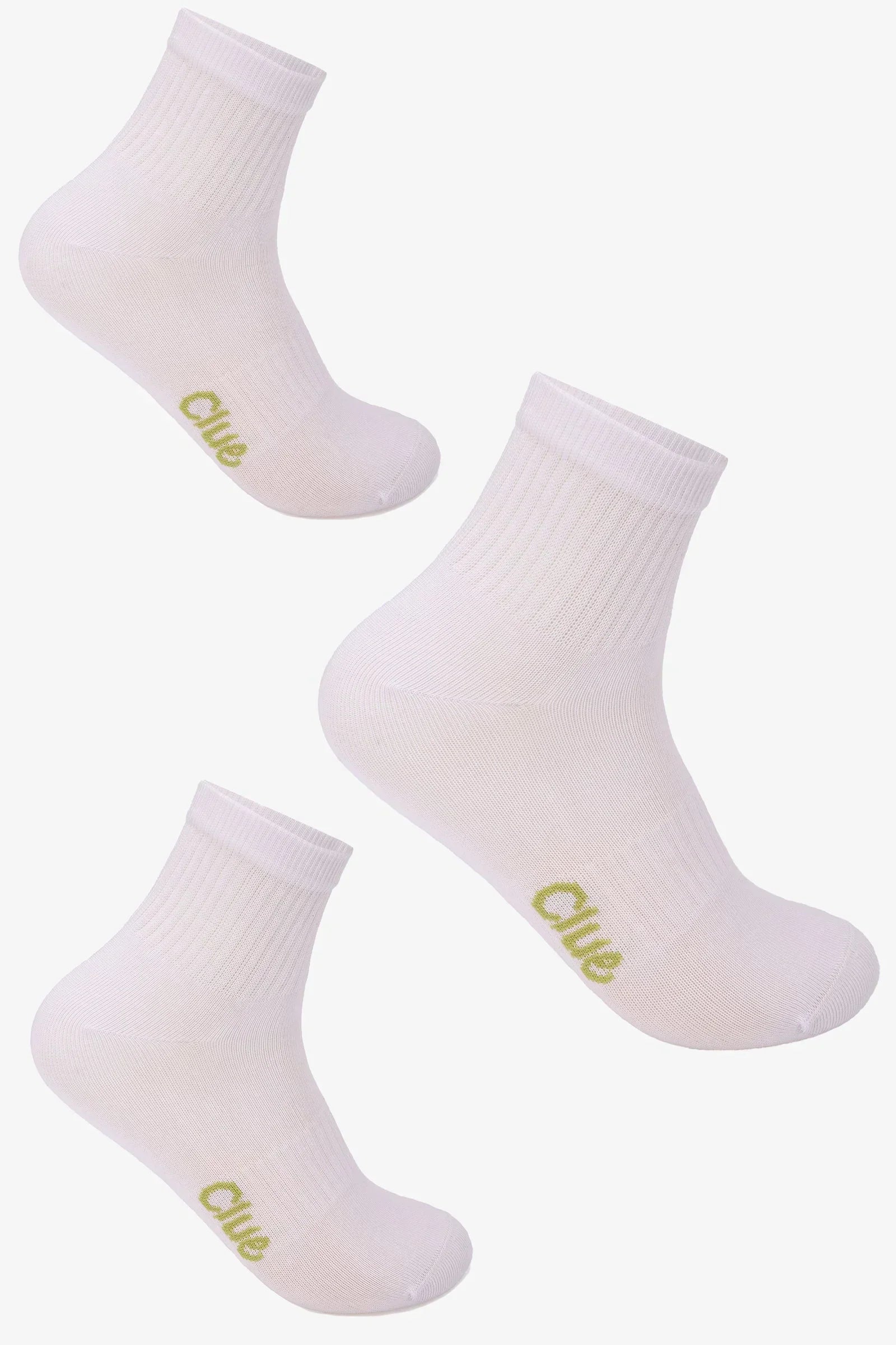 Clue - Ribbed Everyday Socks- 3 Pairs 1