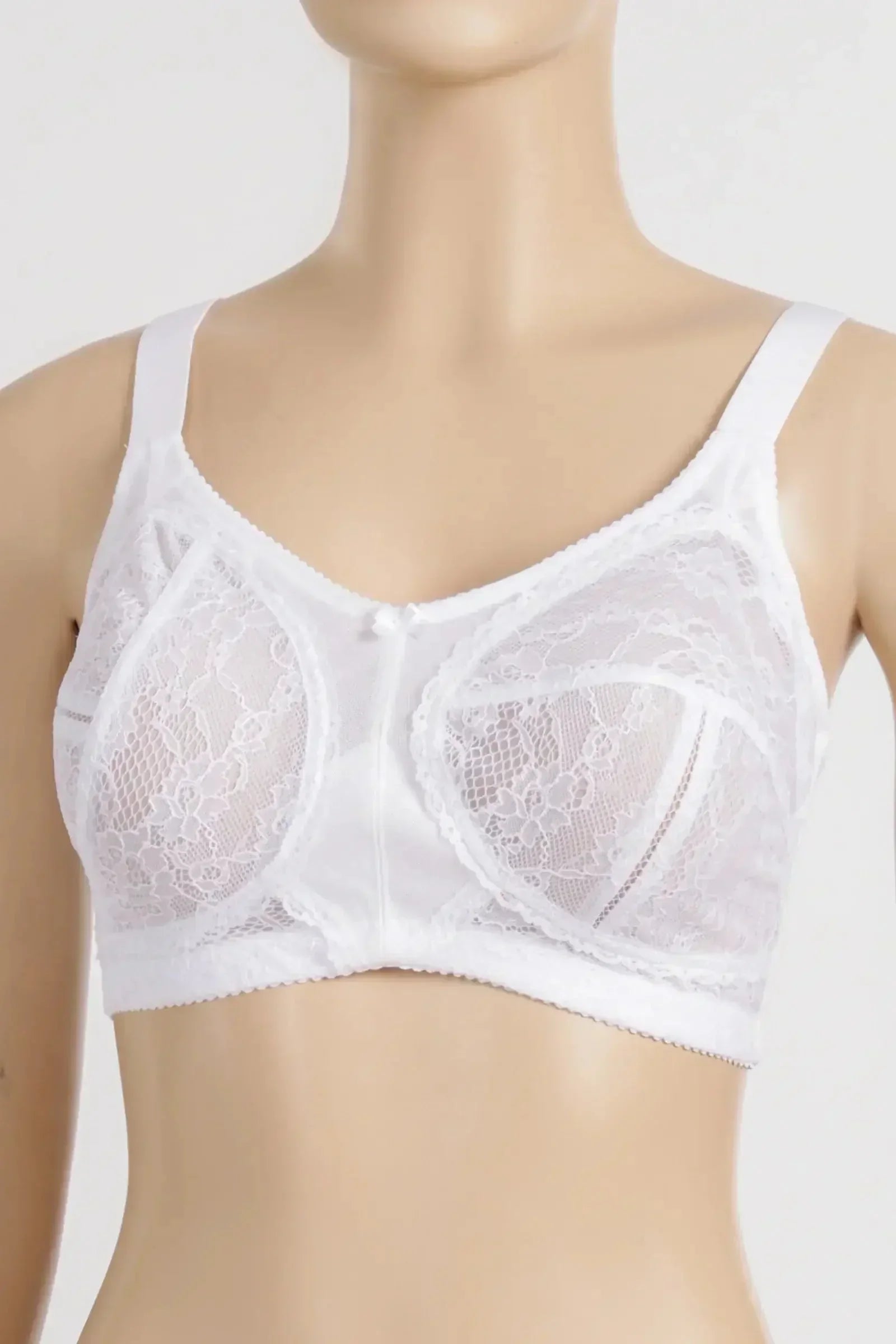 Carina - Lace Wide Straps Minimizer Bra 7