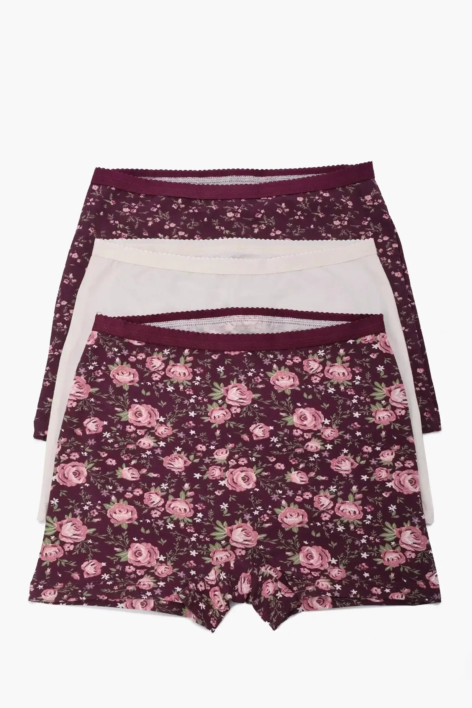 Carina - Pack of 3 Colored short Panties 2