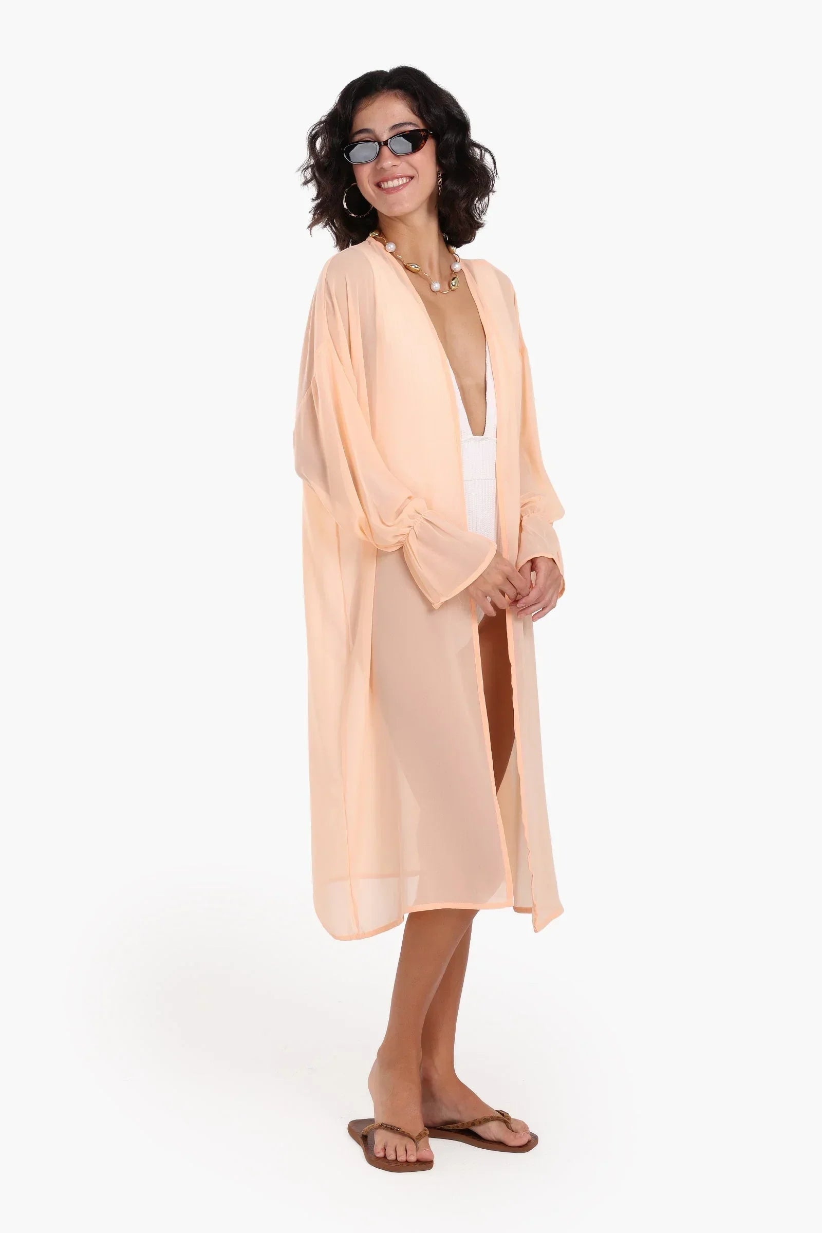 Clue - Chic Chiffon Kimono 1