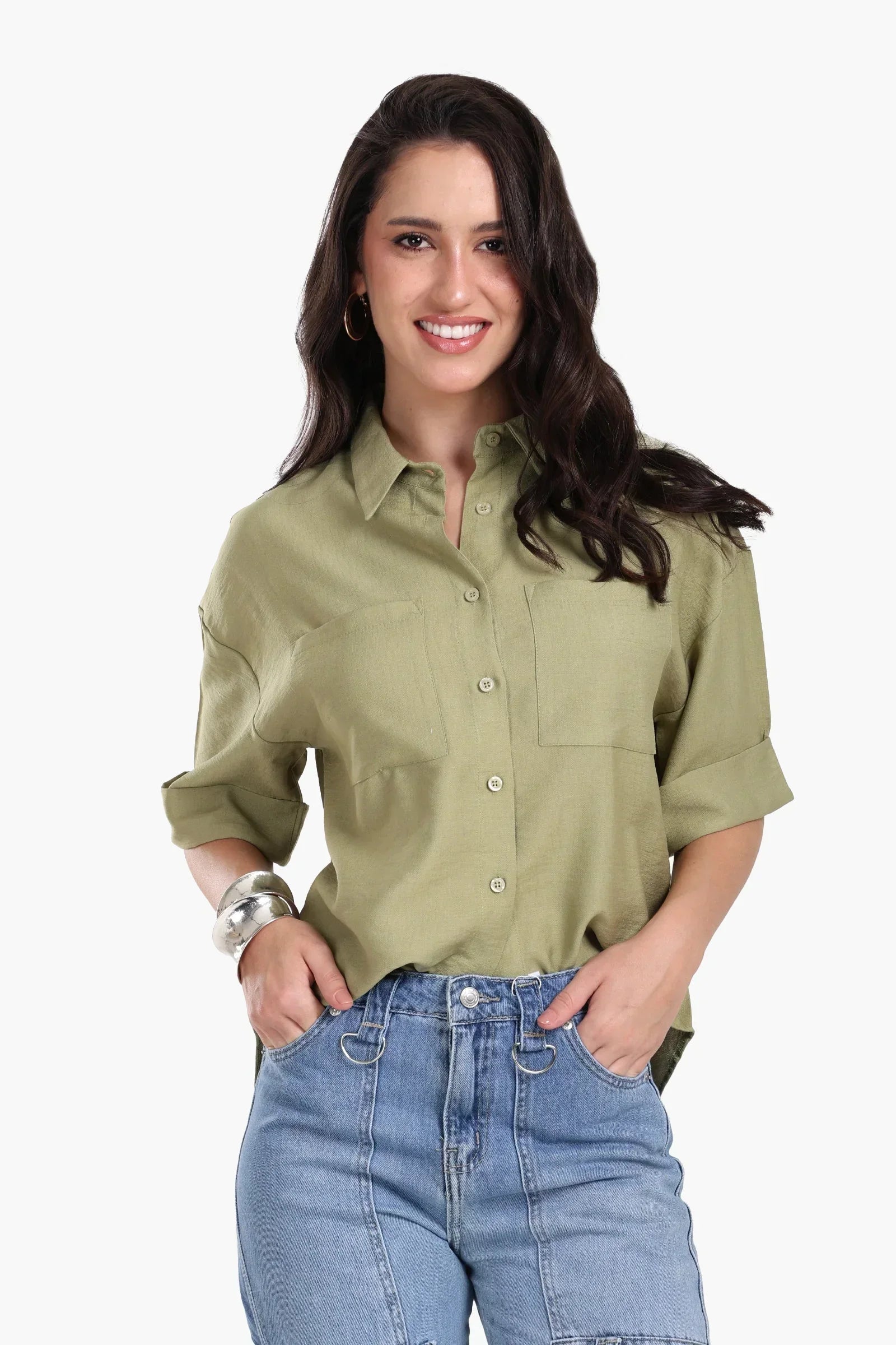 Clue - Folded Short Sleeves Shirt 1